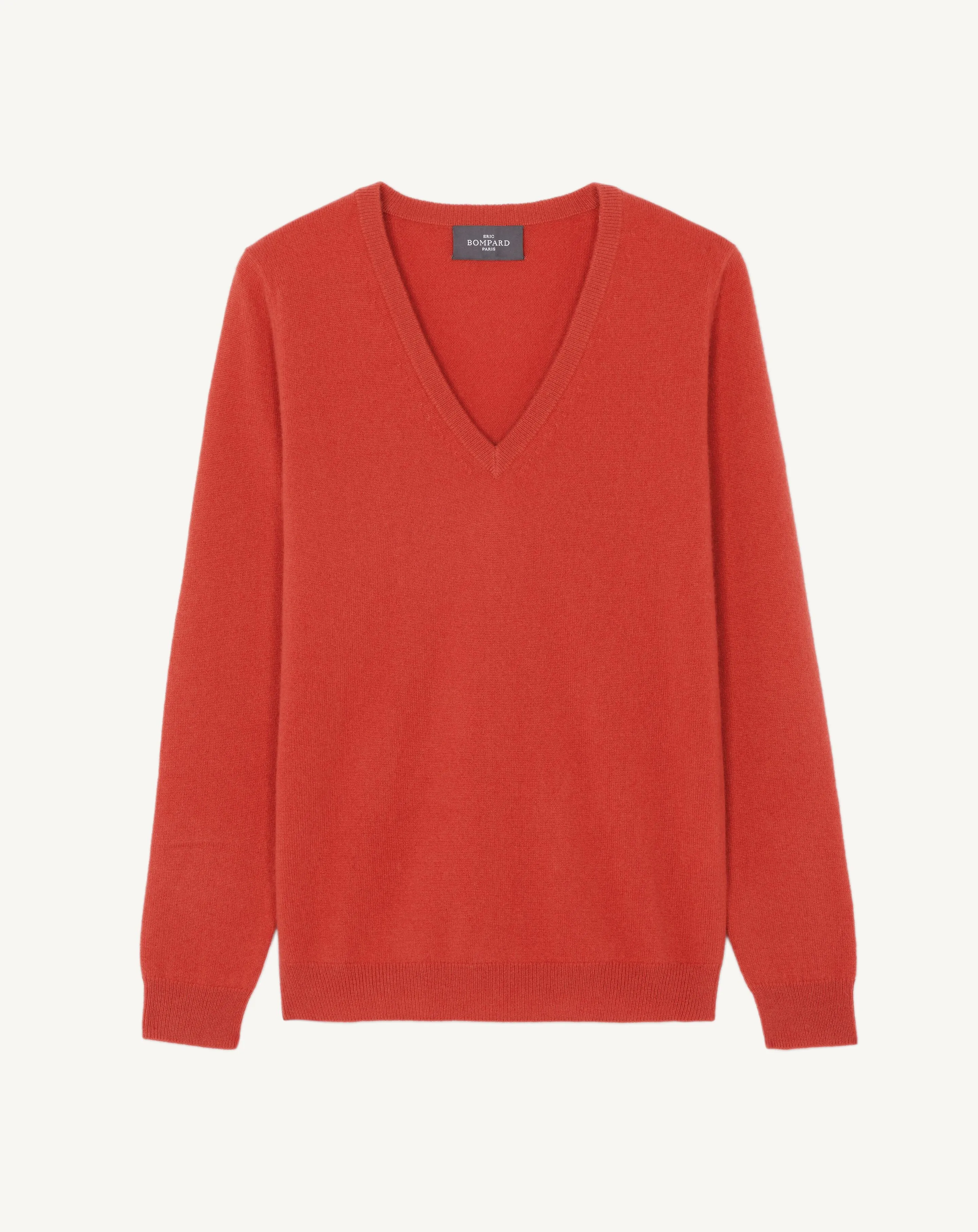 Classic V-neck pullover Eric Bompard