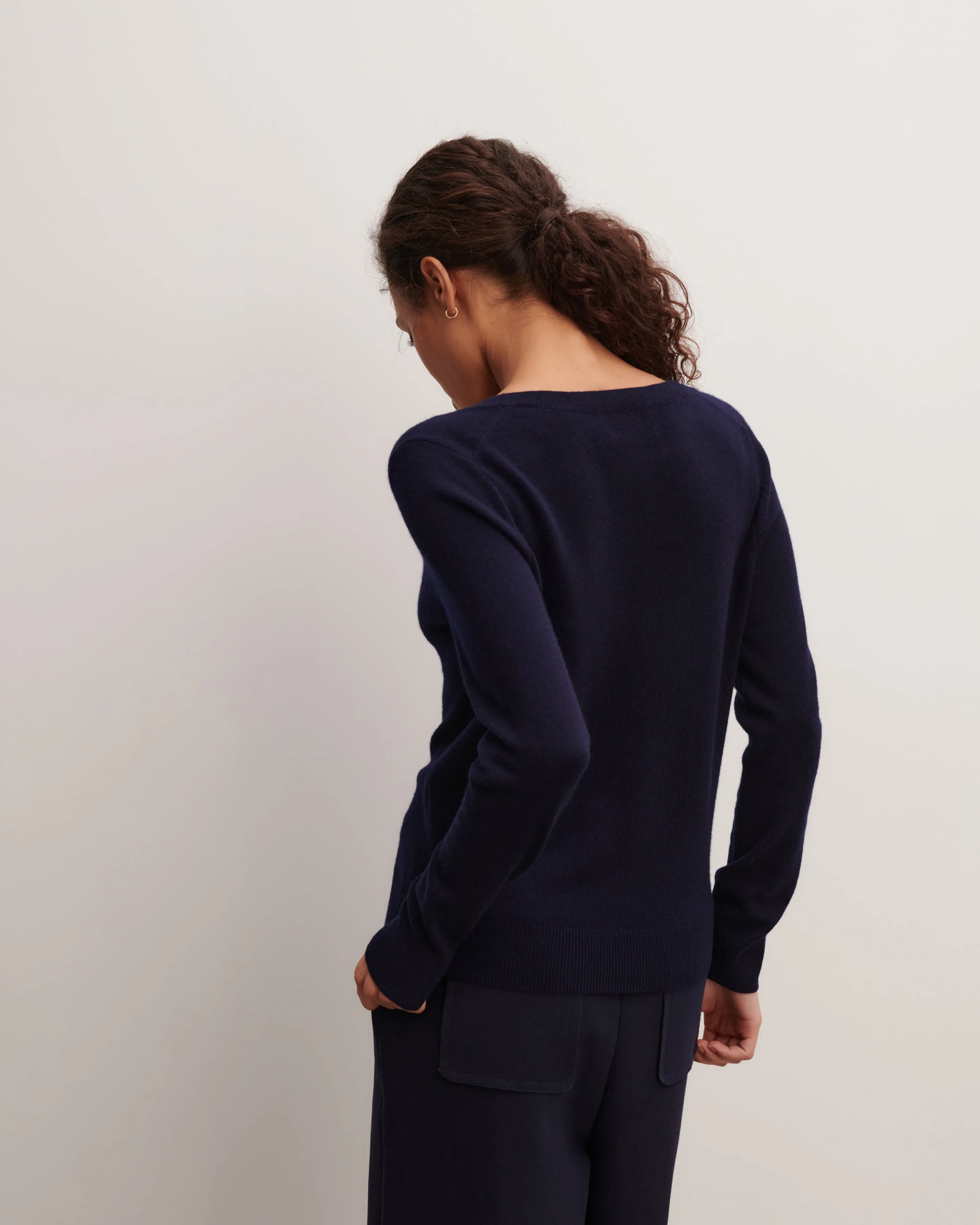 Classic V-neck pullover Eric Bompard