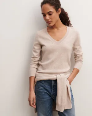Classic V-neck pullover Eric Bompard