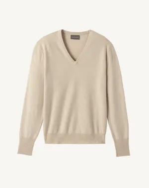 Classic V-neck pullover Eric Bompard