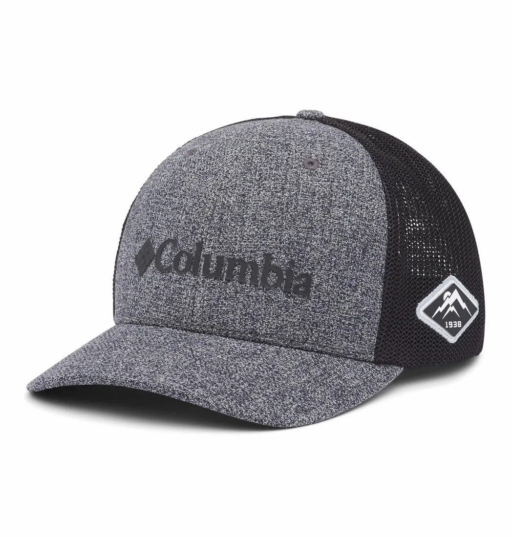 Columbia Unisex Grey Columbia Mesh Ballcap