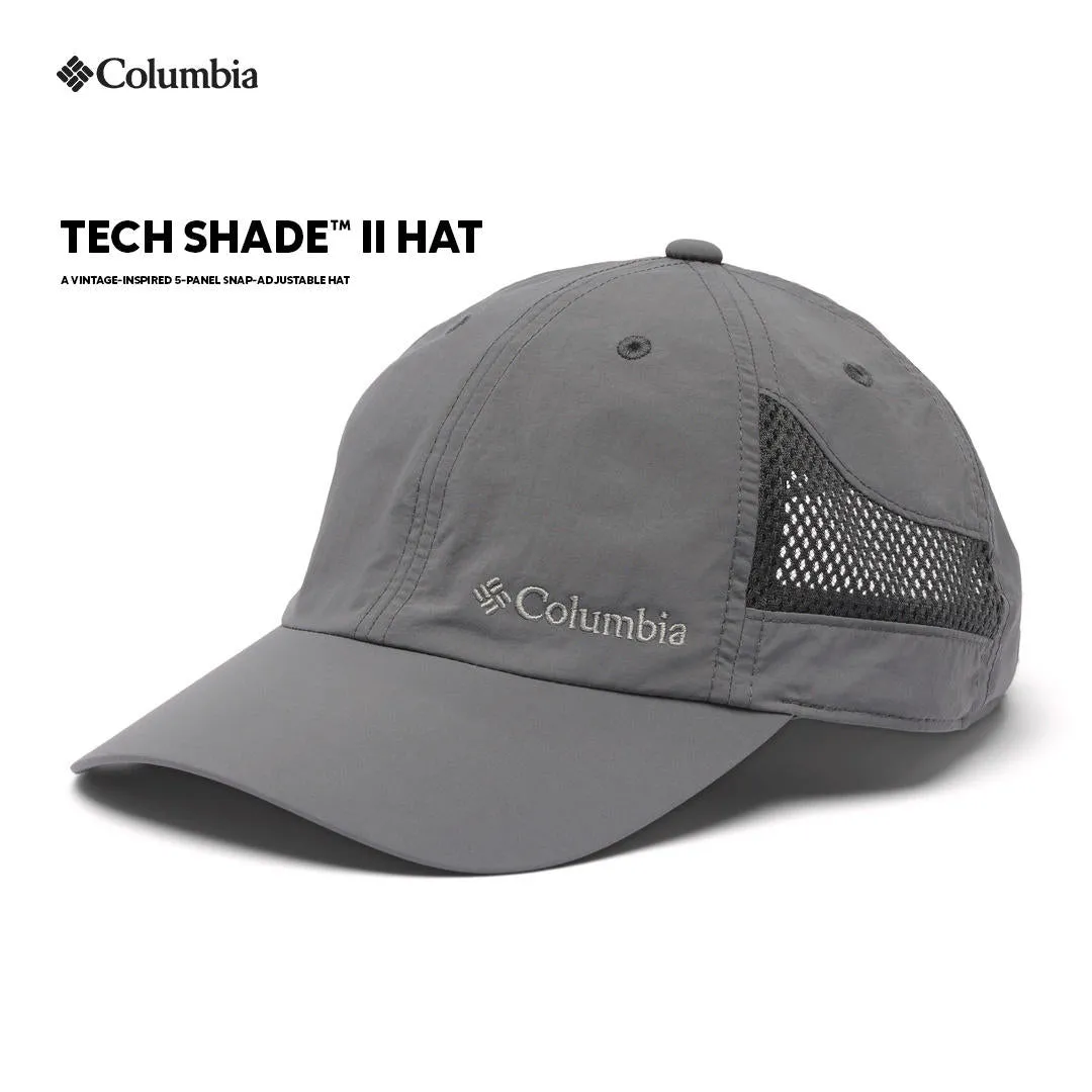 Columbia Unisex Grey Omni-Wick Tech Shade II Hat