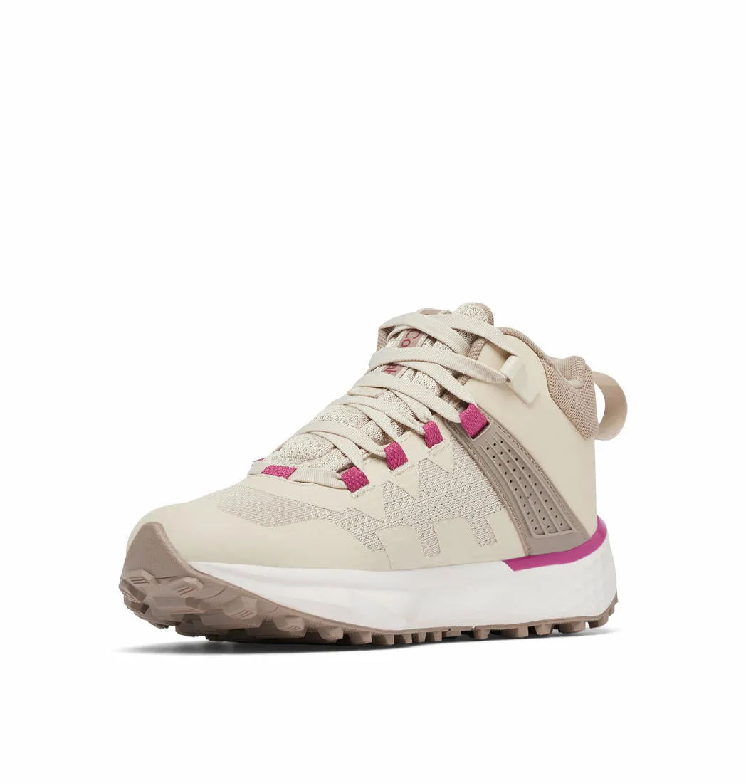 Columbia Womens Cream Facet 75 Mid Outdry Shoes