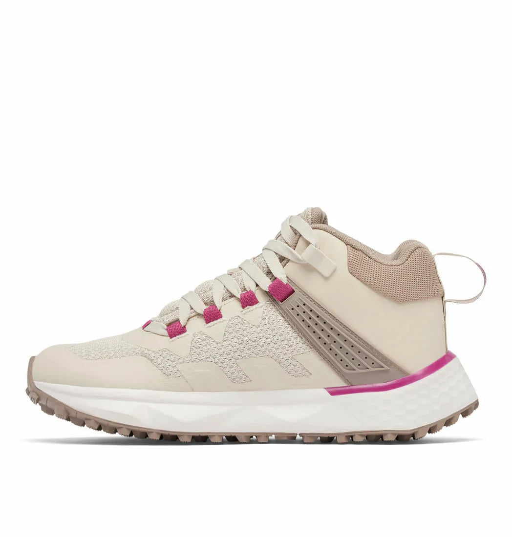 Columbia Womens Cream Facet 75 Mid Outdry Shoes