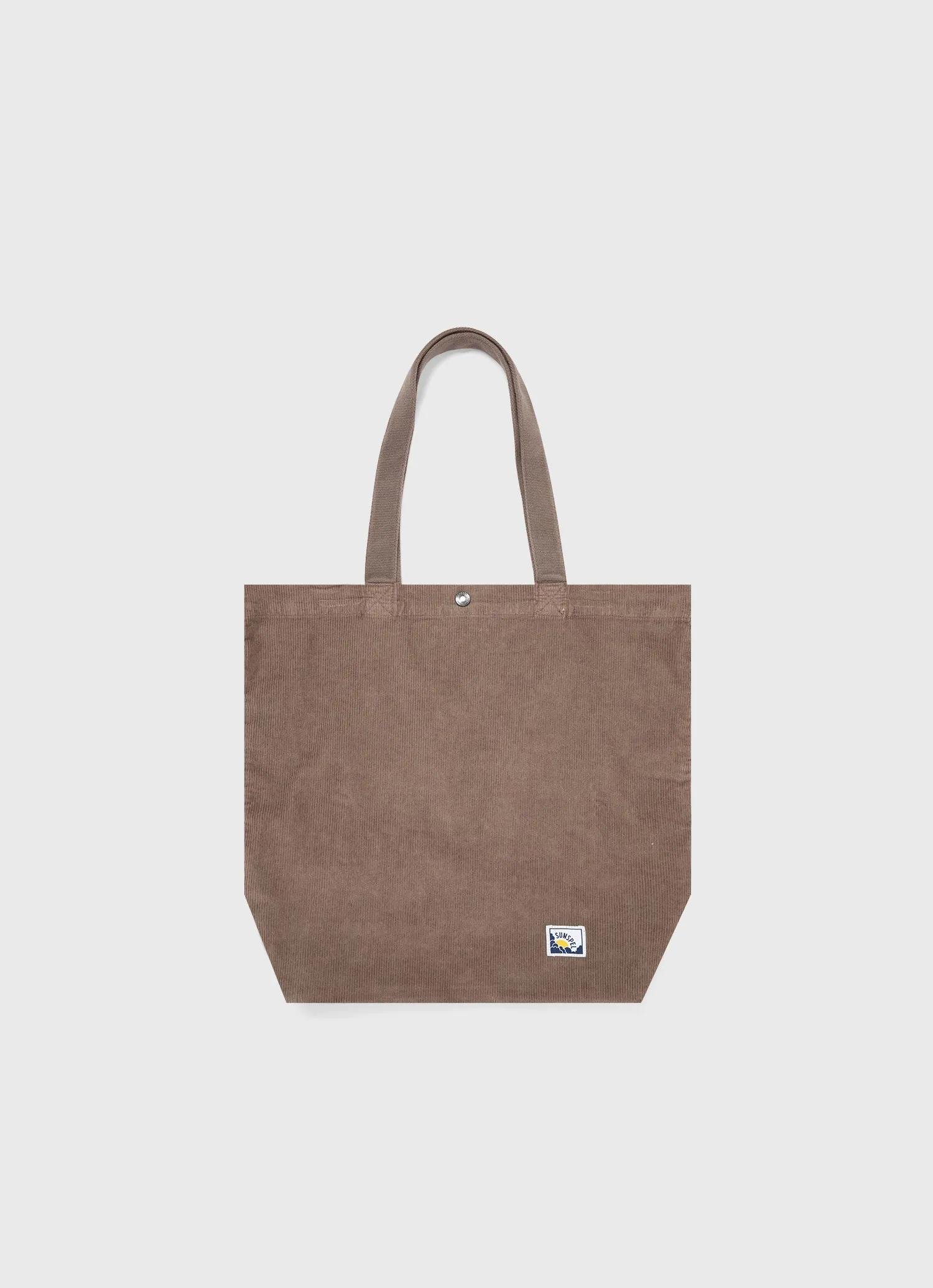 Corduroy Tote Bag in Cedar Sunspel