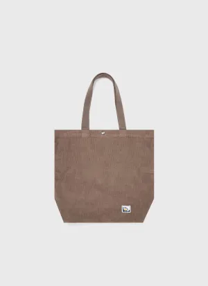 Corduroy Tote Bag in Cedar Sunspel