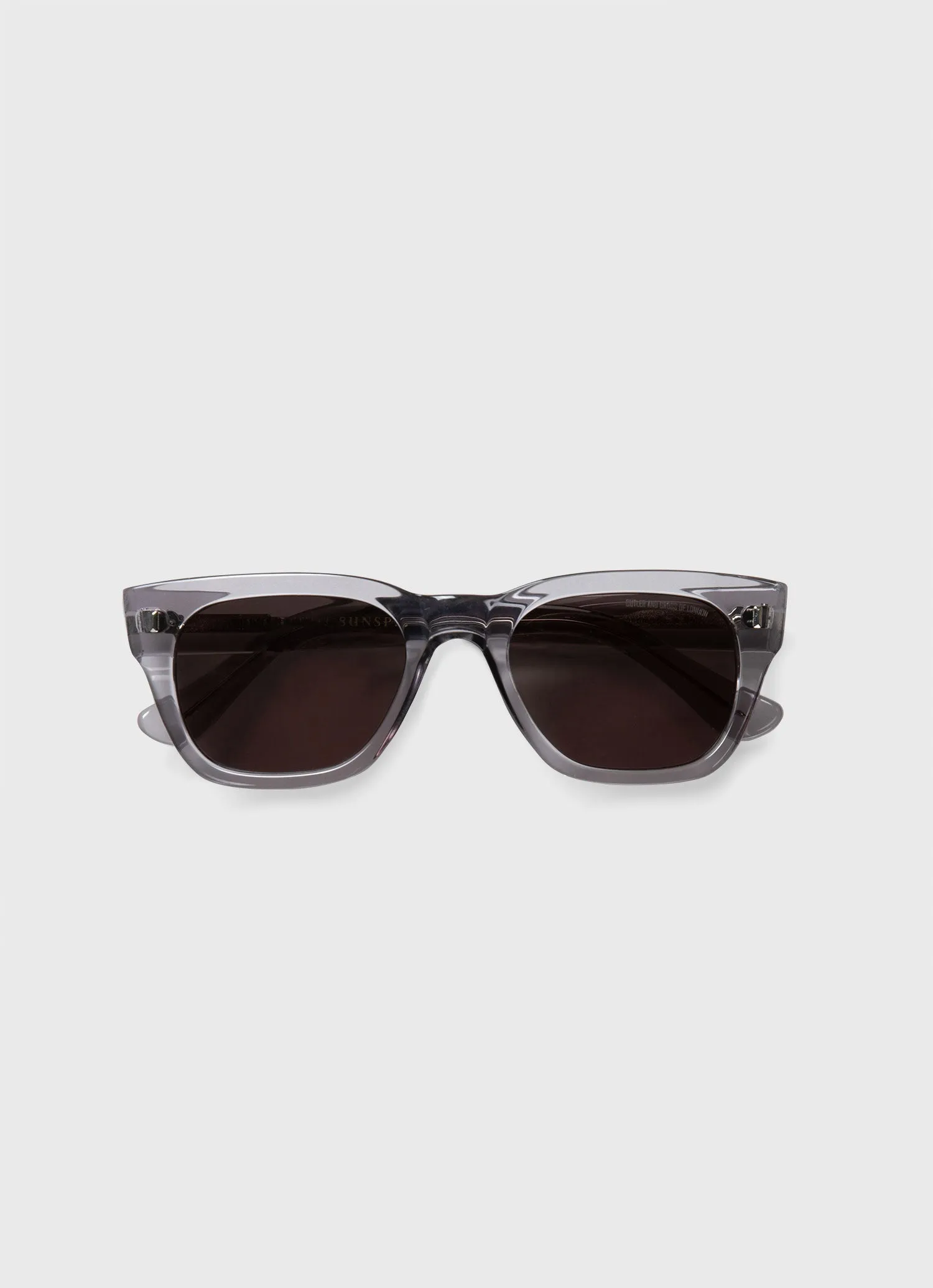 Cutler and Gross Sunglasses in Pewter Sunspel