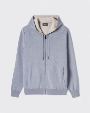 Double-faced zip-up hoodie Eric Bompard
