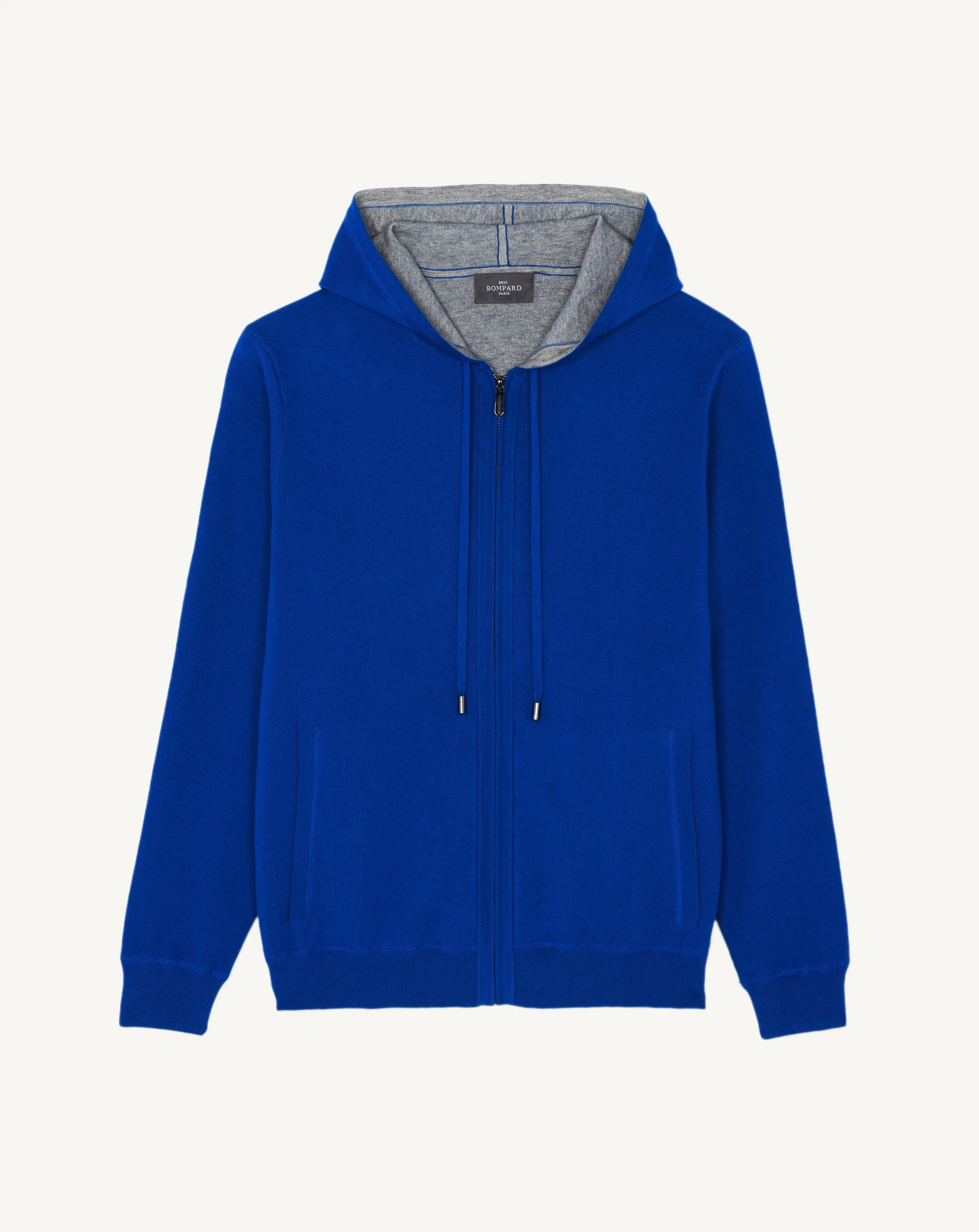 Double-faced zip-up hoodie Eric Bompard