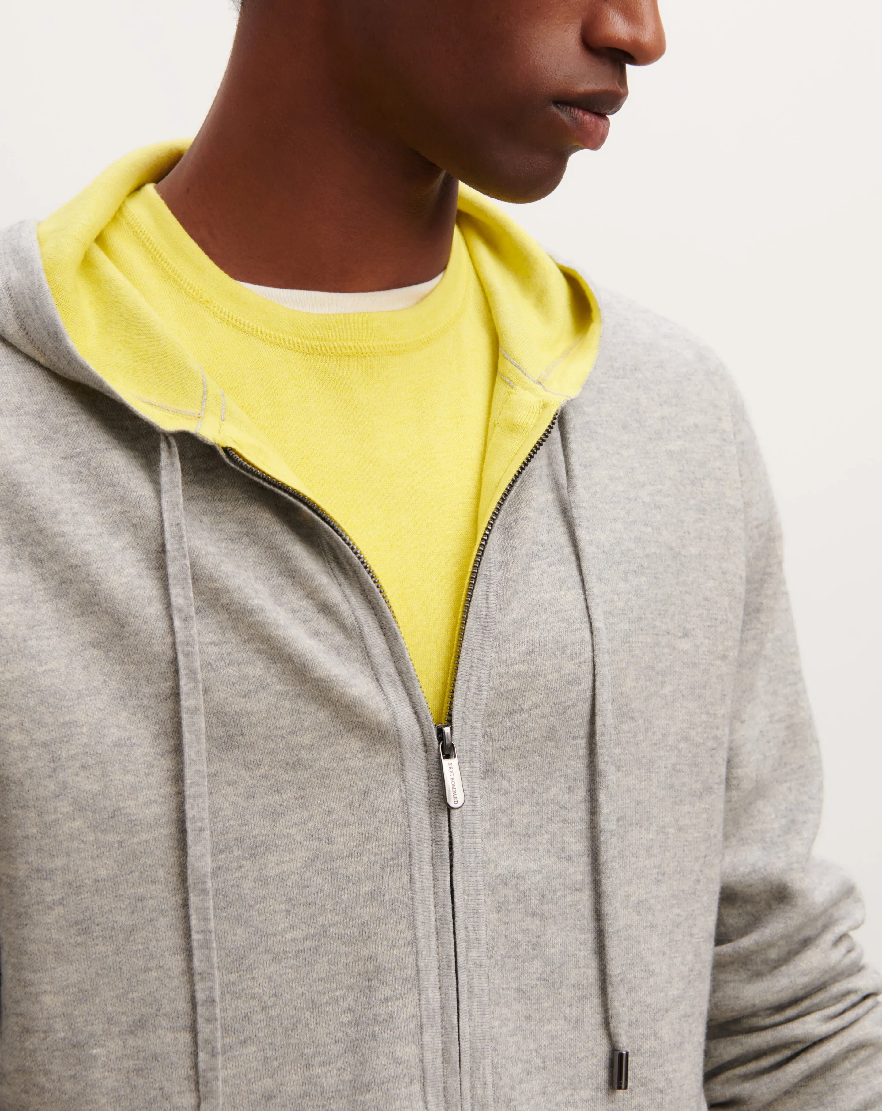 Double-faced zip-up hoodie Eric Bompard