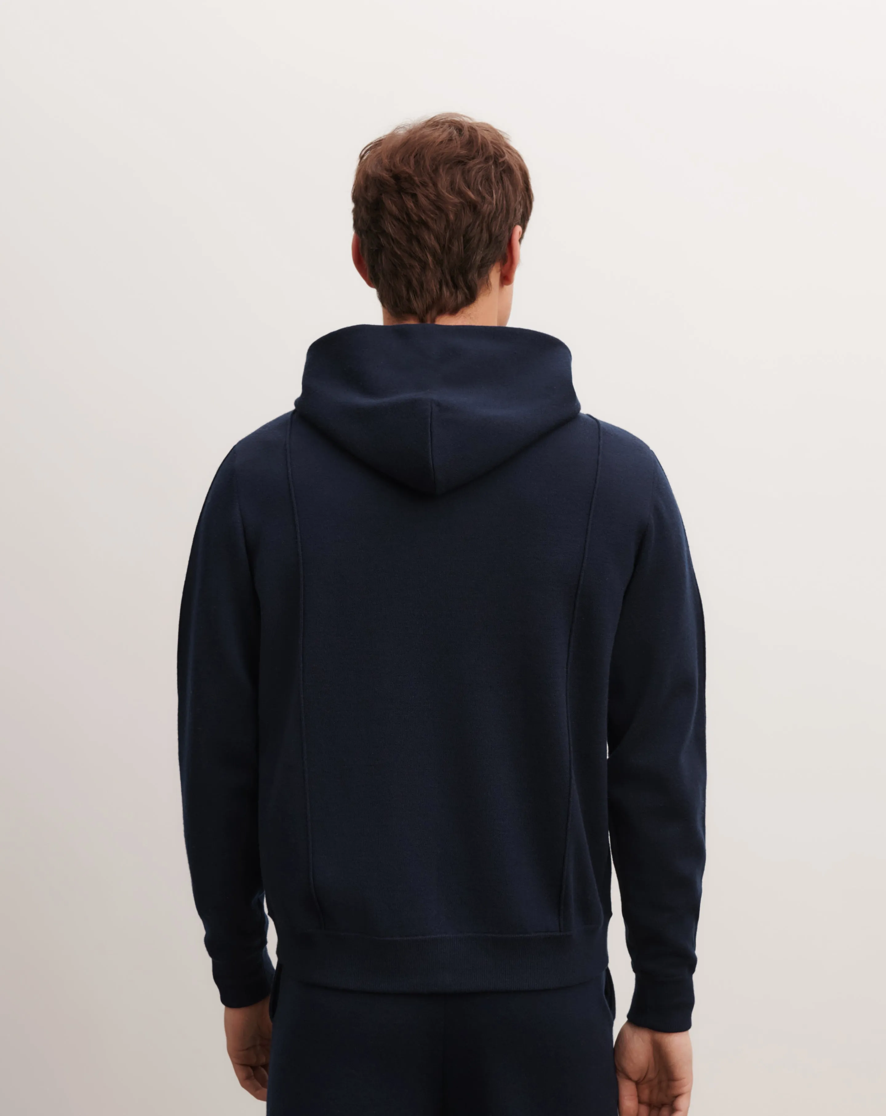 Double-sided hooded pullover Eric Bompard