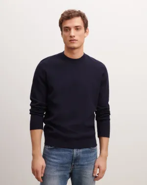 Double-sided round neck pullover Eric Bompard