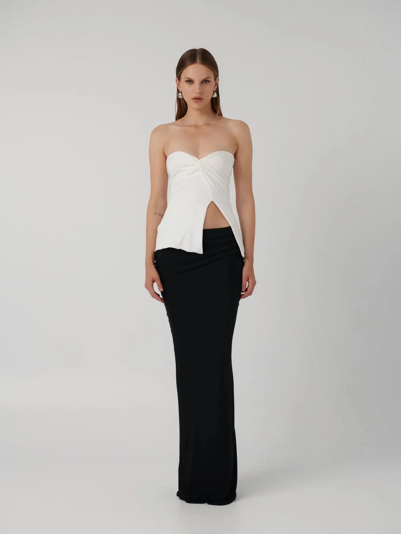 EFFIE KATS Womens Esmae Top - Vanilla