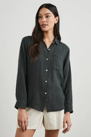 ELLIS SHIRT - WASHED BLACK Rails
