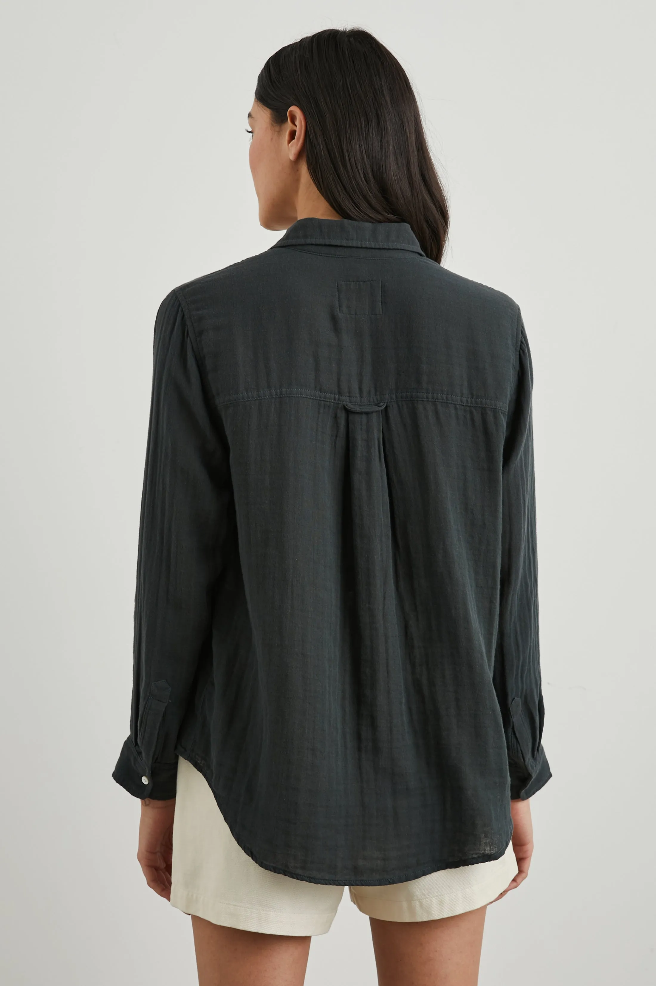 ELLIS SHIRT - WASHED BLACK Rails