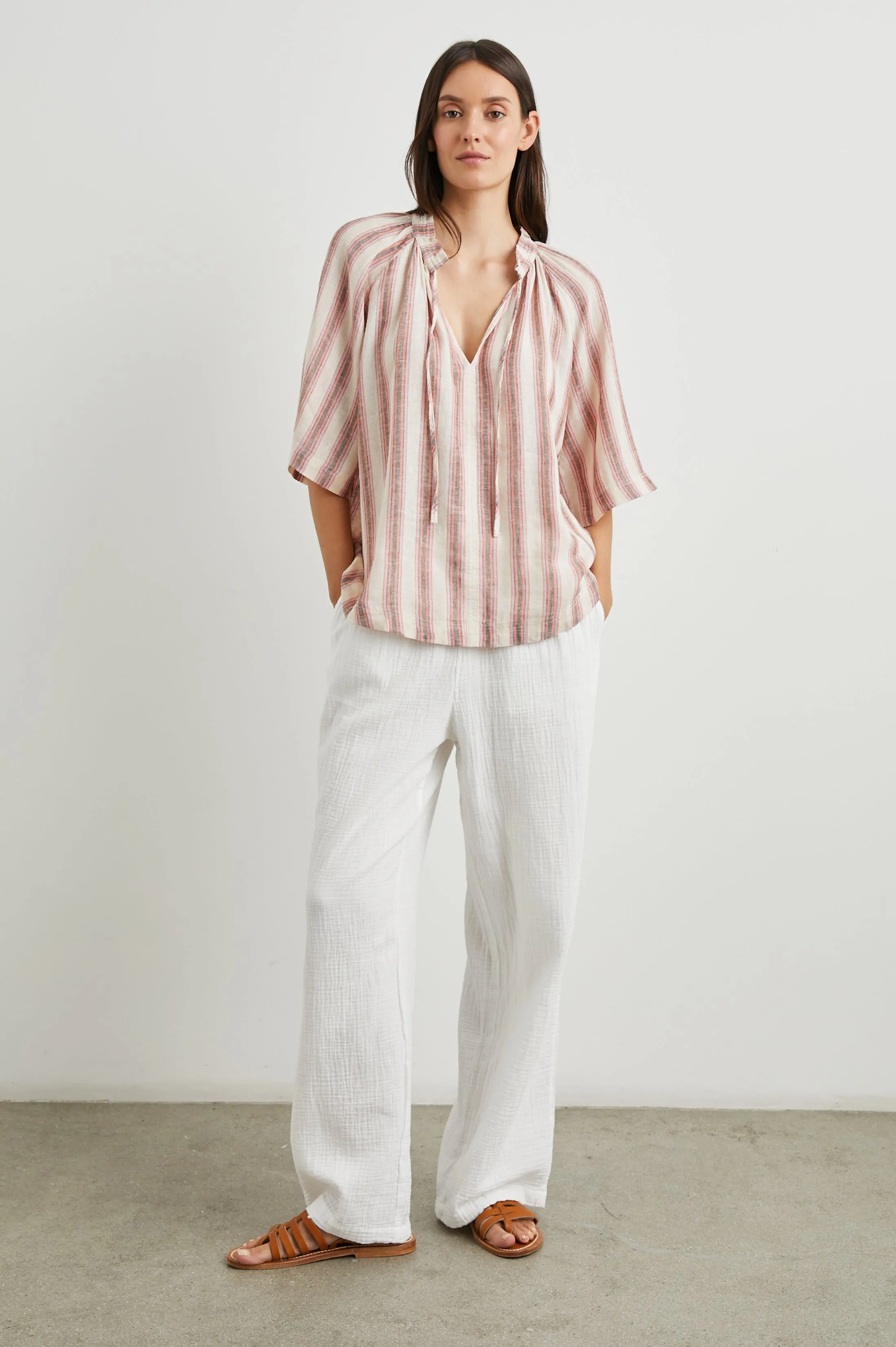 EVELINE TOP - CAMINO STRIPE Rails
