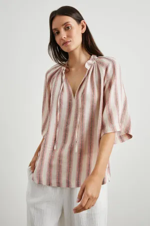 EVELINE TOP - CAMINO STRIPE Rails