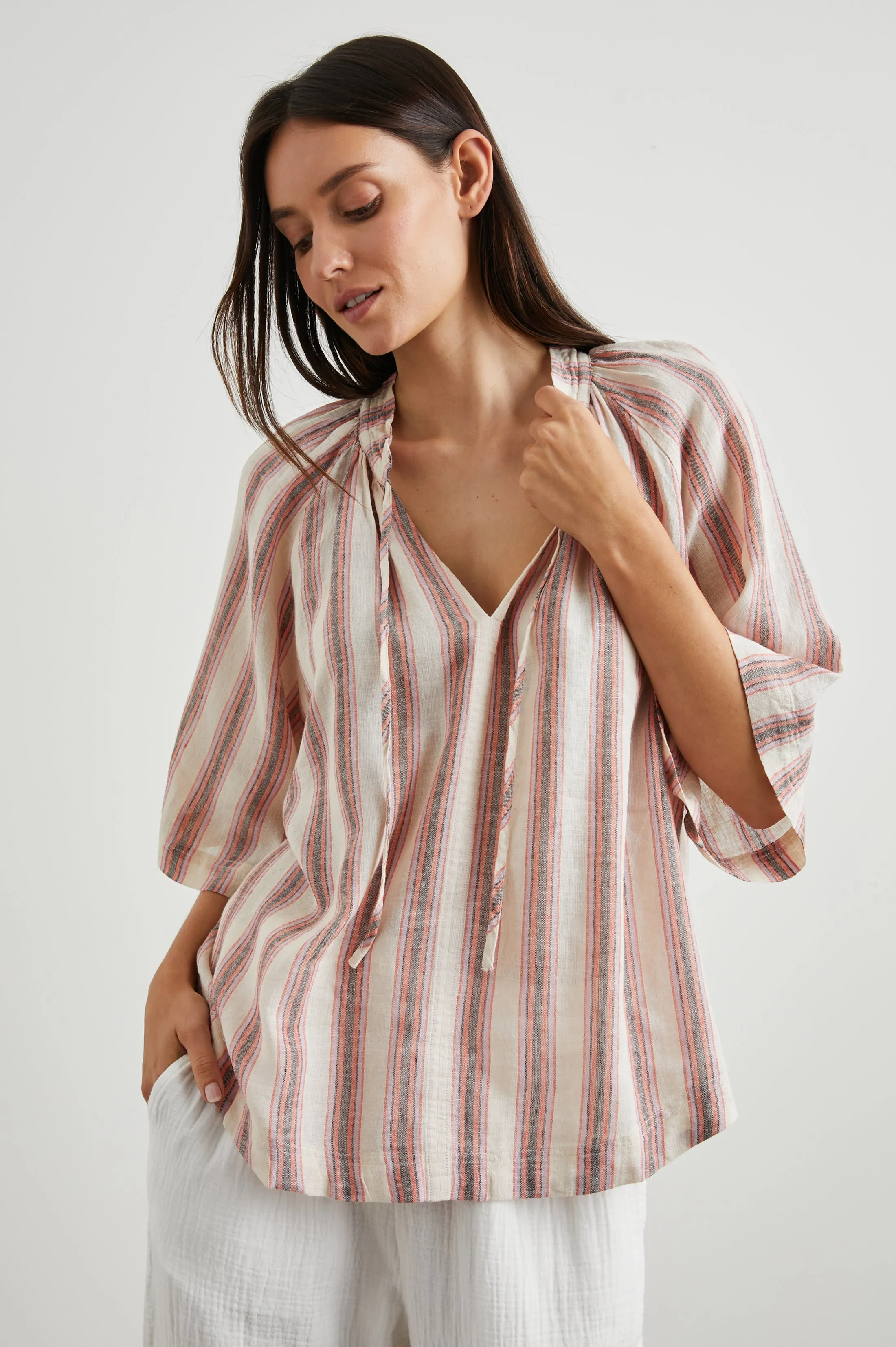 EVELINE TOP - CAMINO STRIPE Rails