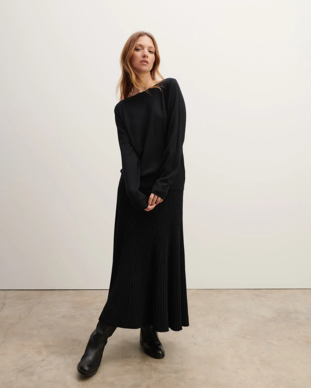 Extrafine boat neck Eric Bompard