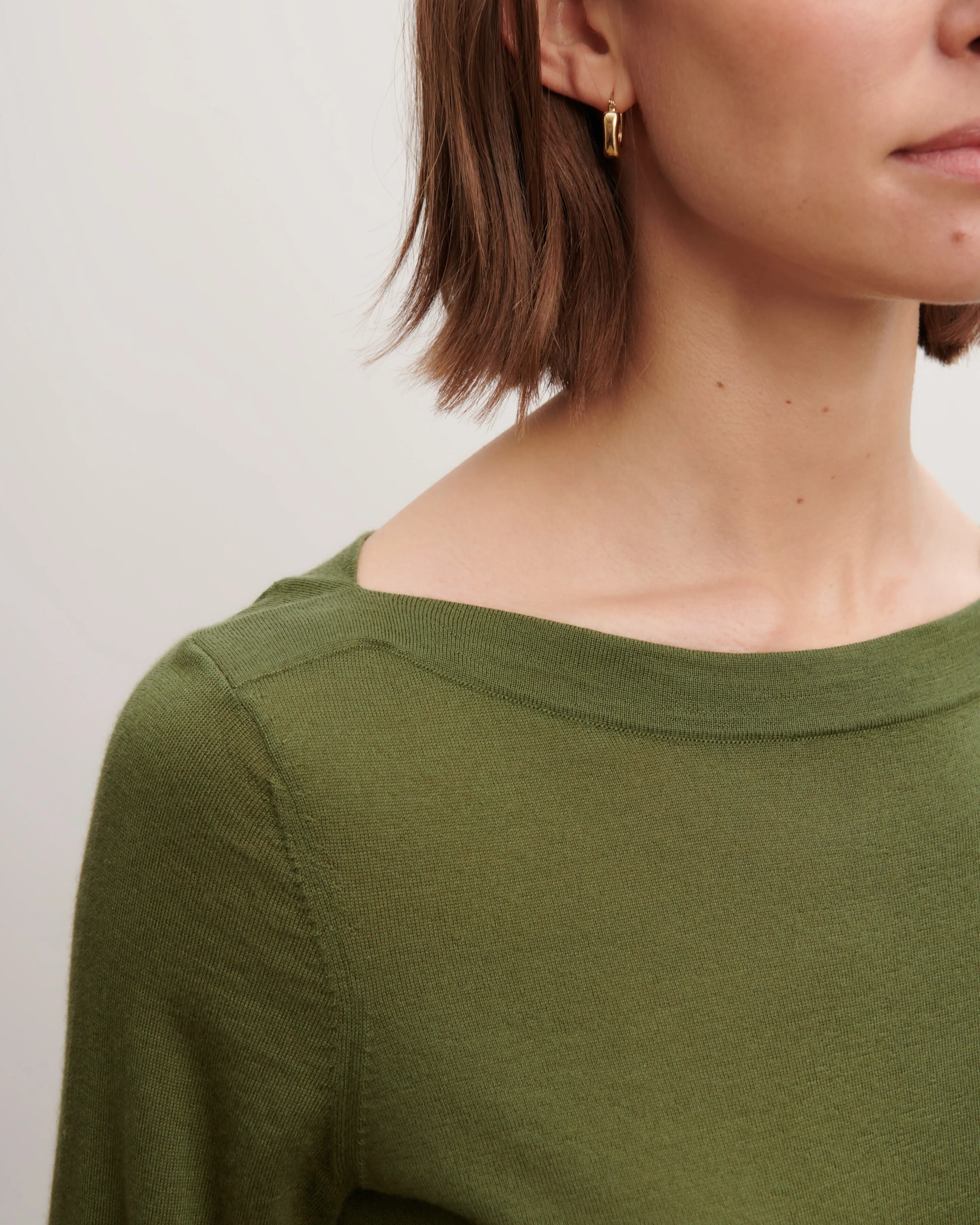 Extrafine boat neck Eric Bompard