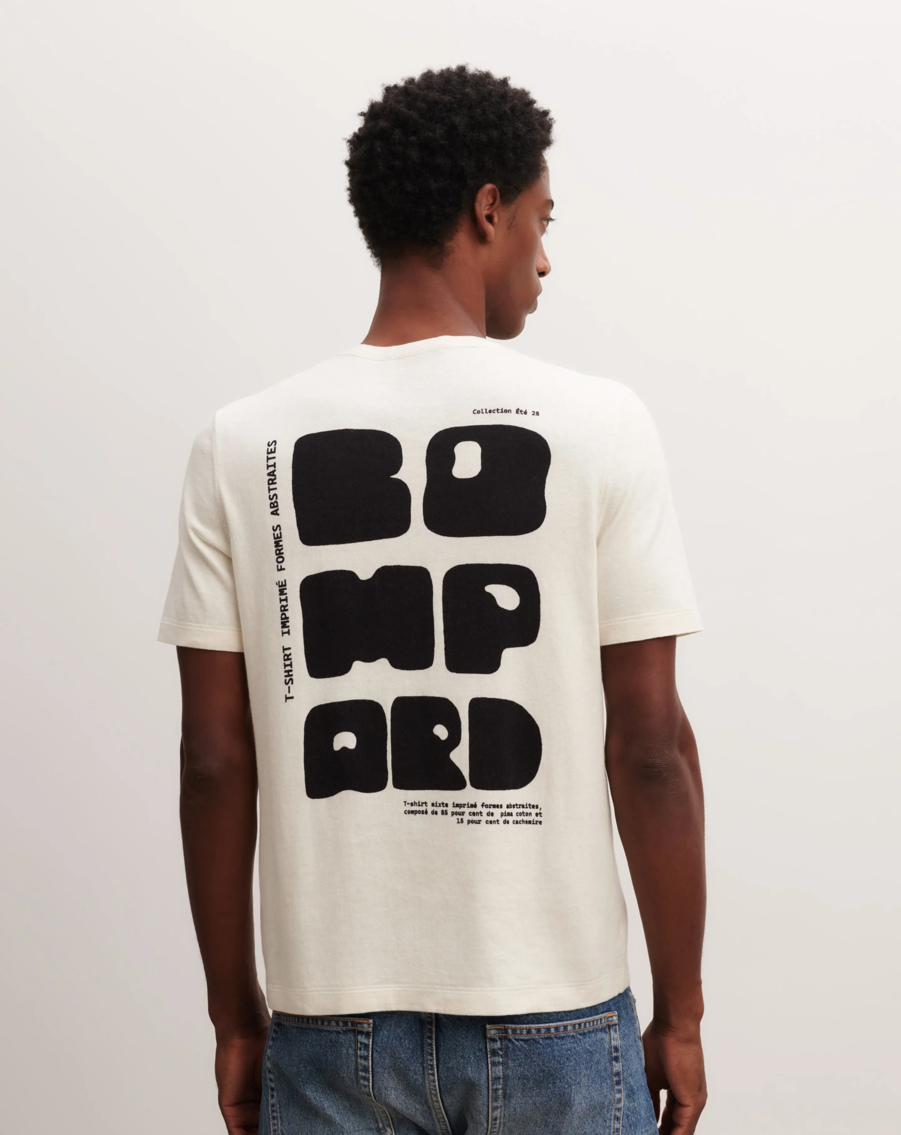 Extrafine printed T-shirt Eric Bompard