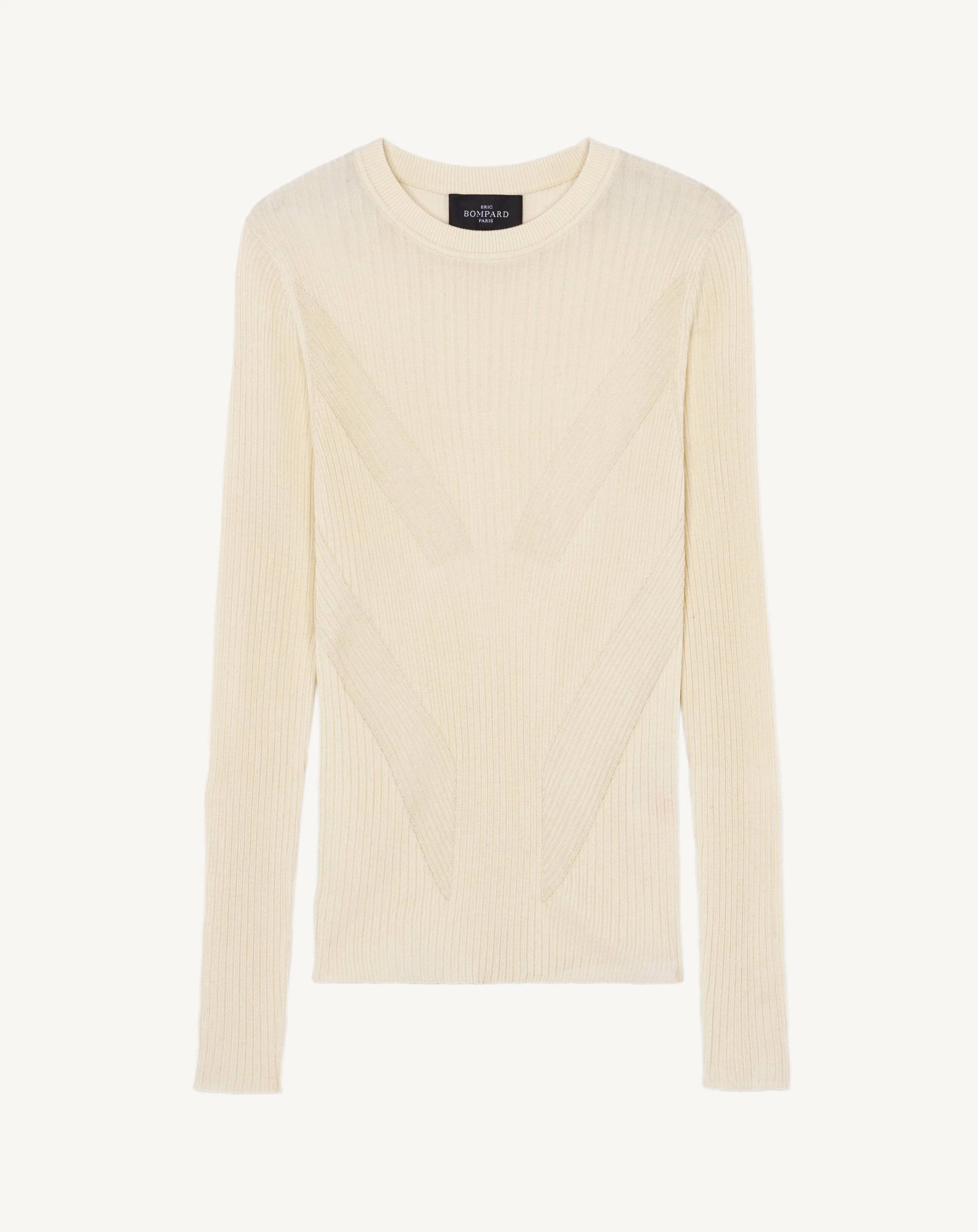 Extrafine ribbed top Eric Bompard