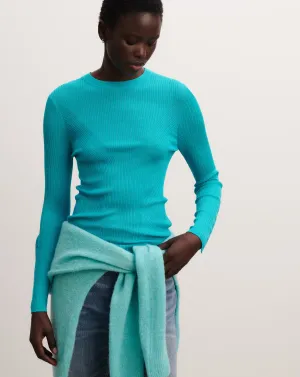 Extrafine ribbed top Eric Bompard