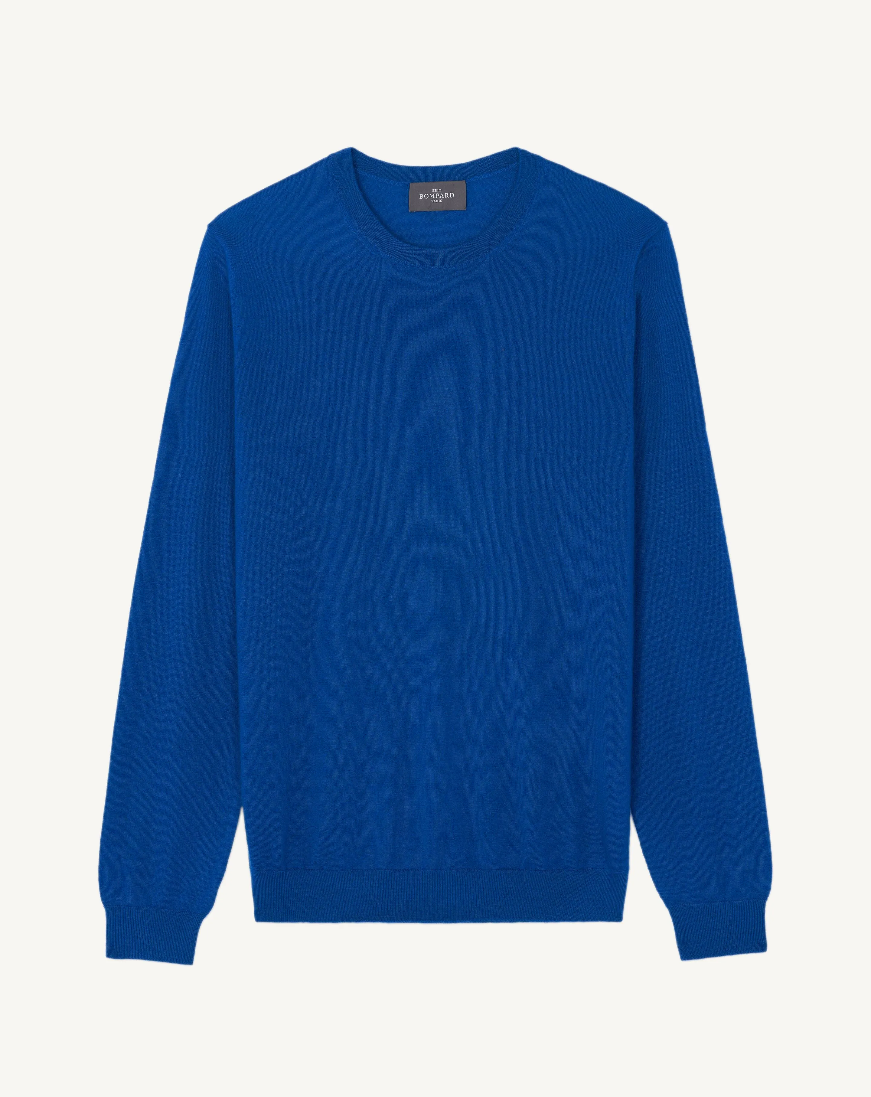 Extrafine round neck pullover Eric Bompard