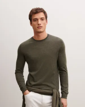 Extrafine round neck pullover Eric Bompard