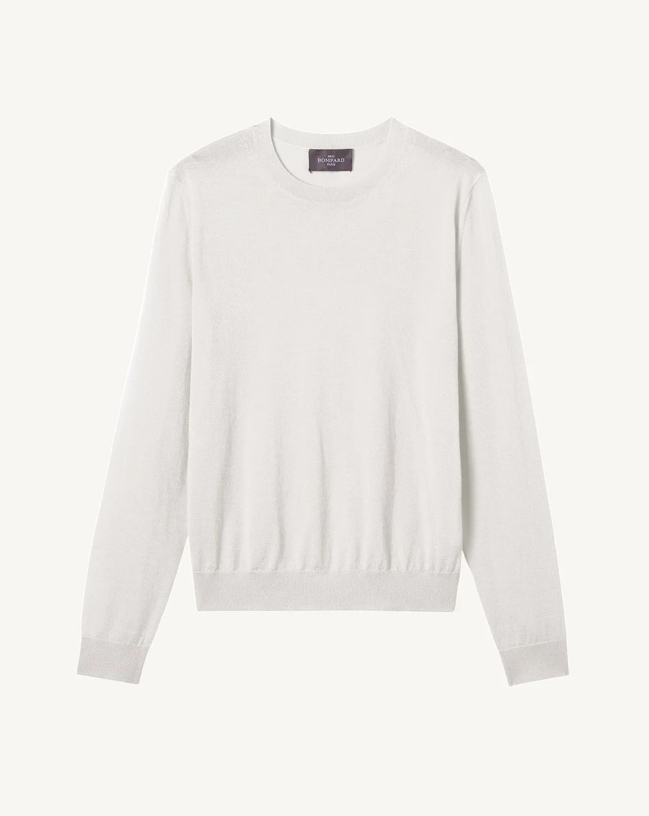 Extrafine round neck pullover Eric Bompard