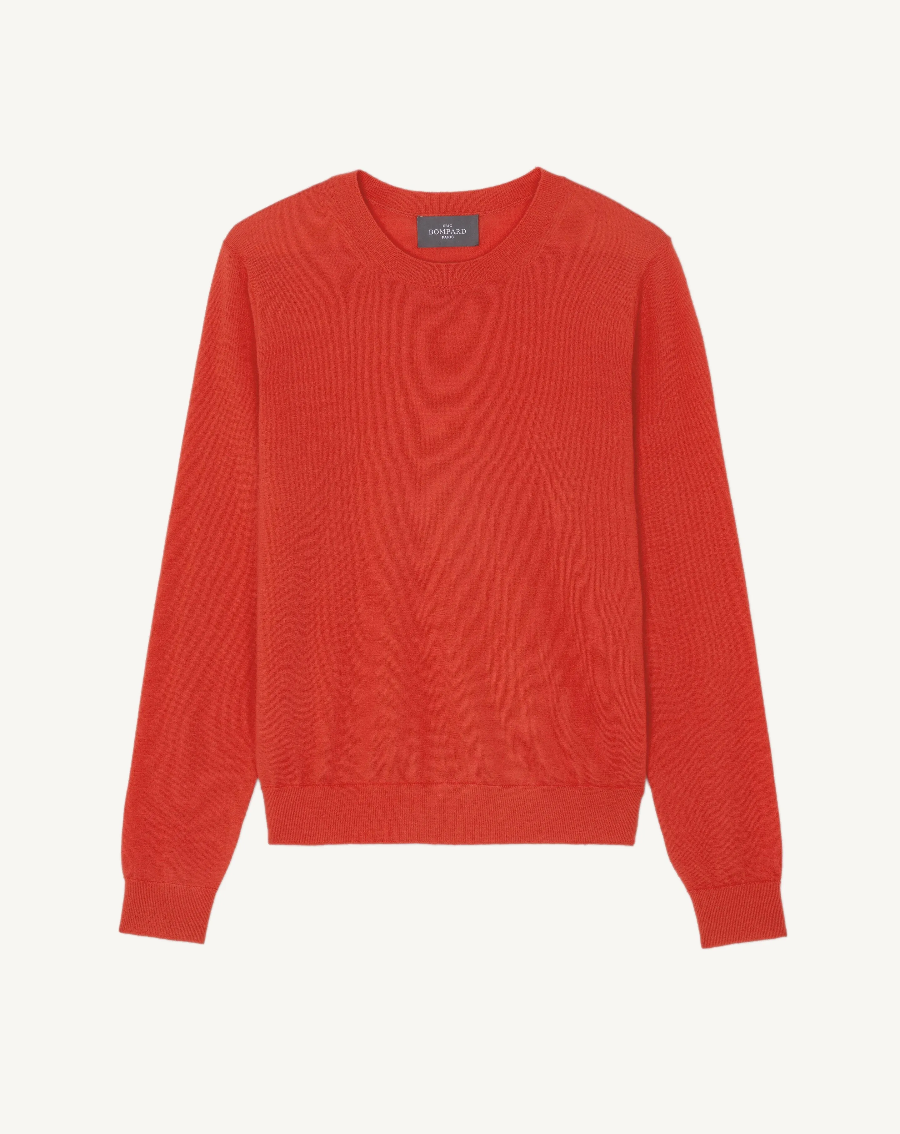 Extrafine round neck pullover Eric Bompard