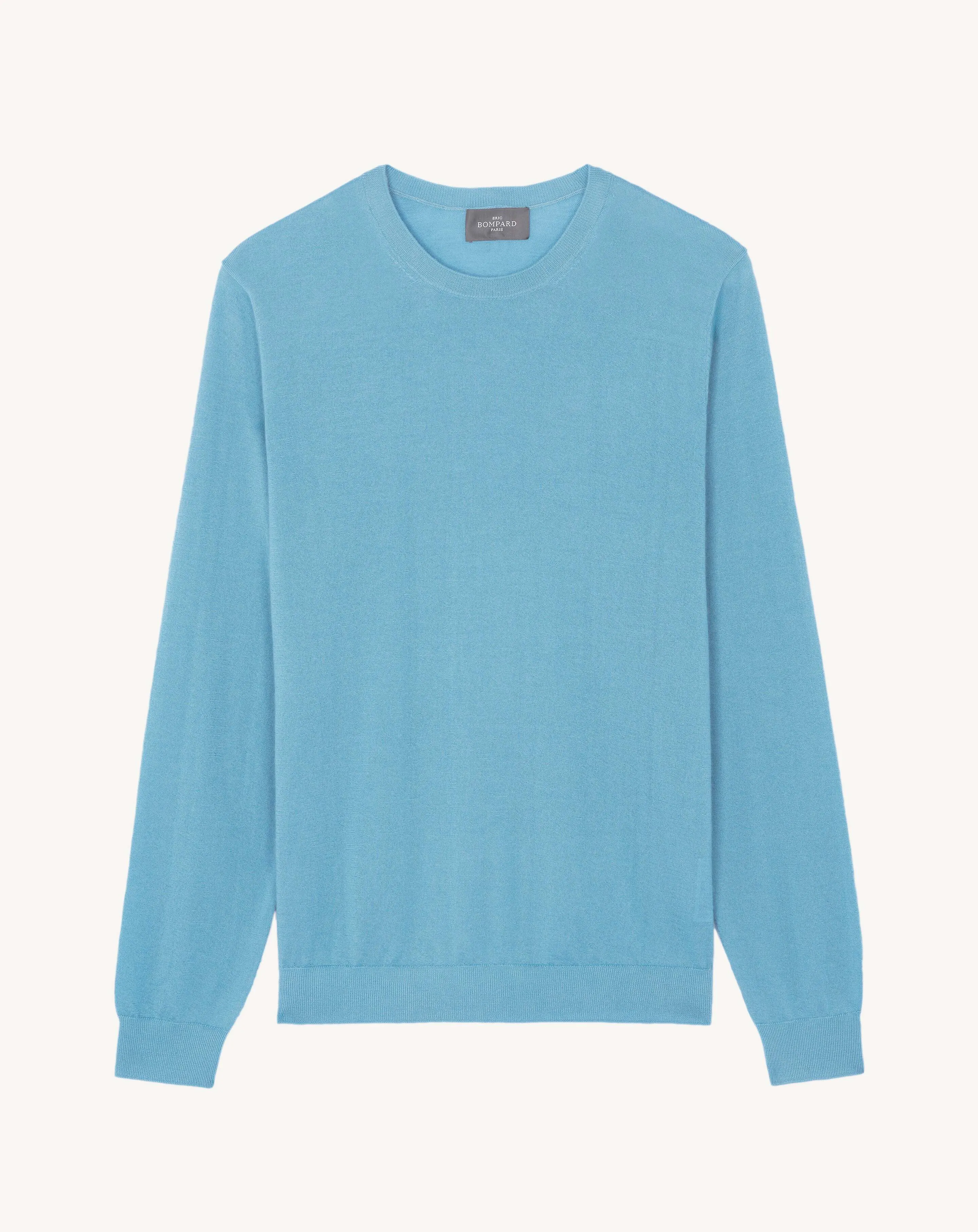 Extrafine round neck pullover Eric Bompard