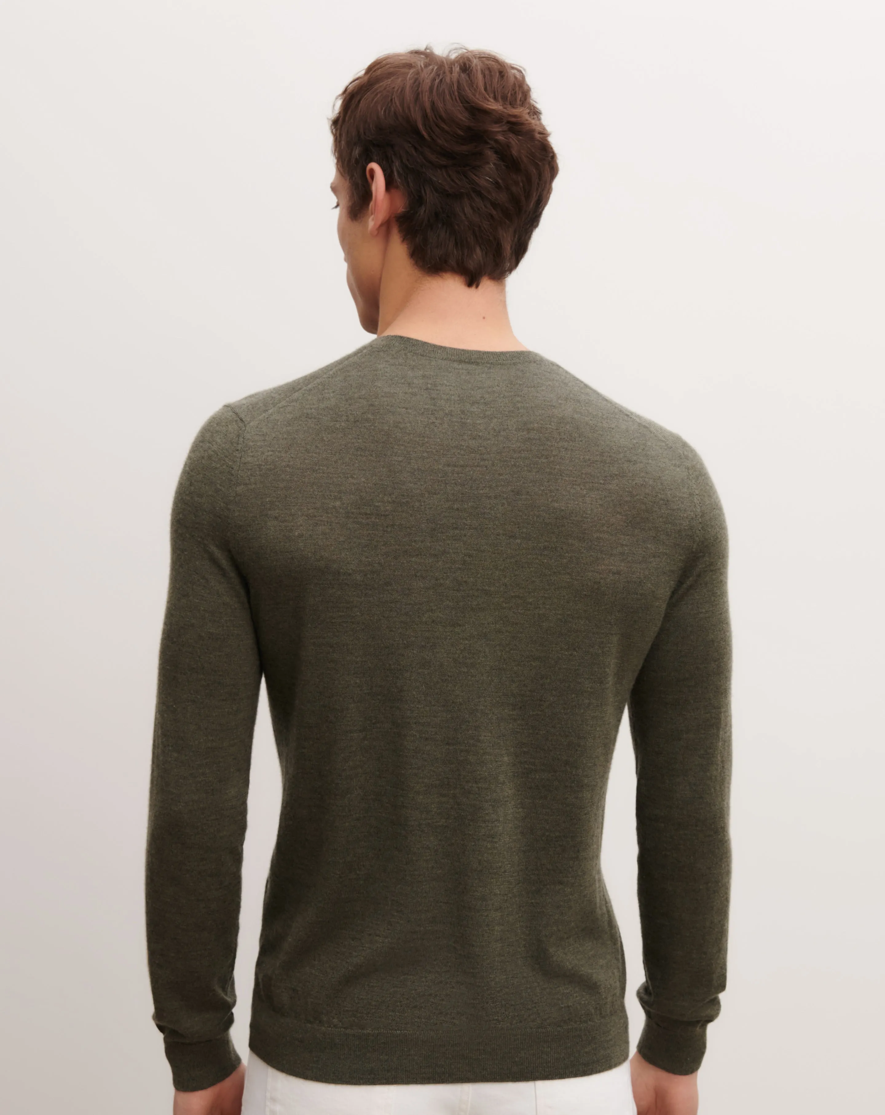 Extrafine round neck pullover Eric Bompard