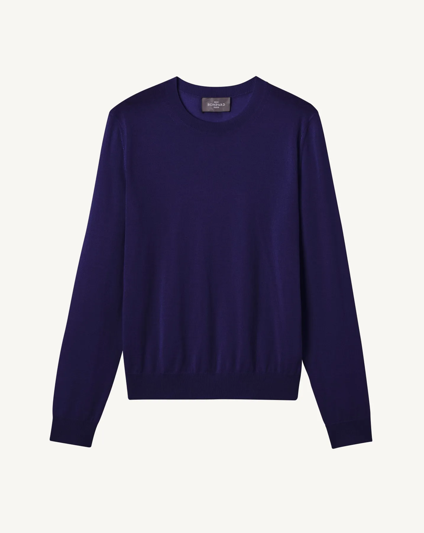 Extrafine round neck pullover Eric Bompard