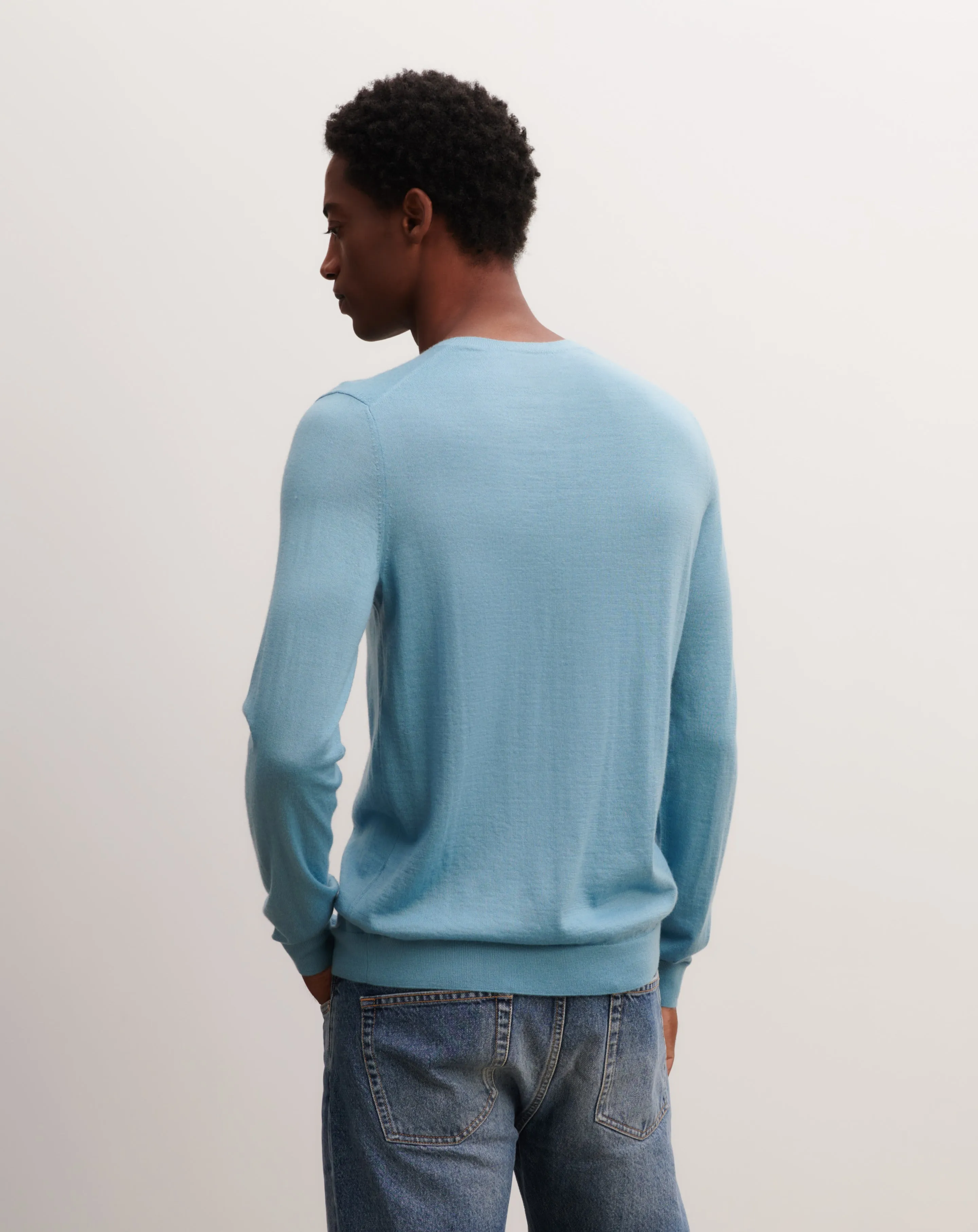 Extrafine round neck pullover Eric Bompard