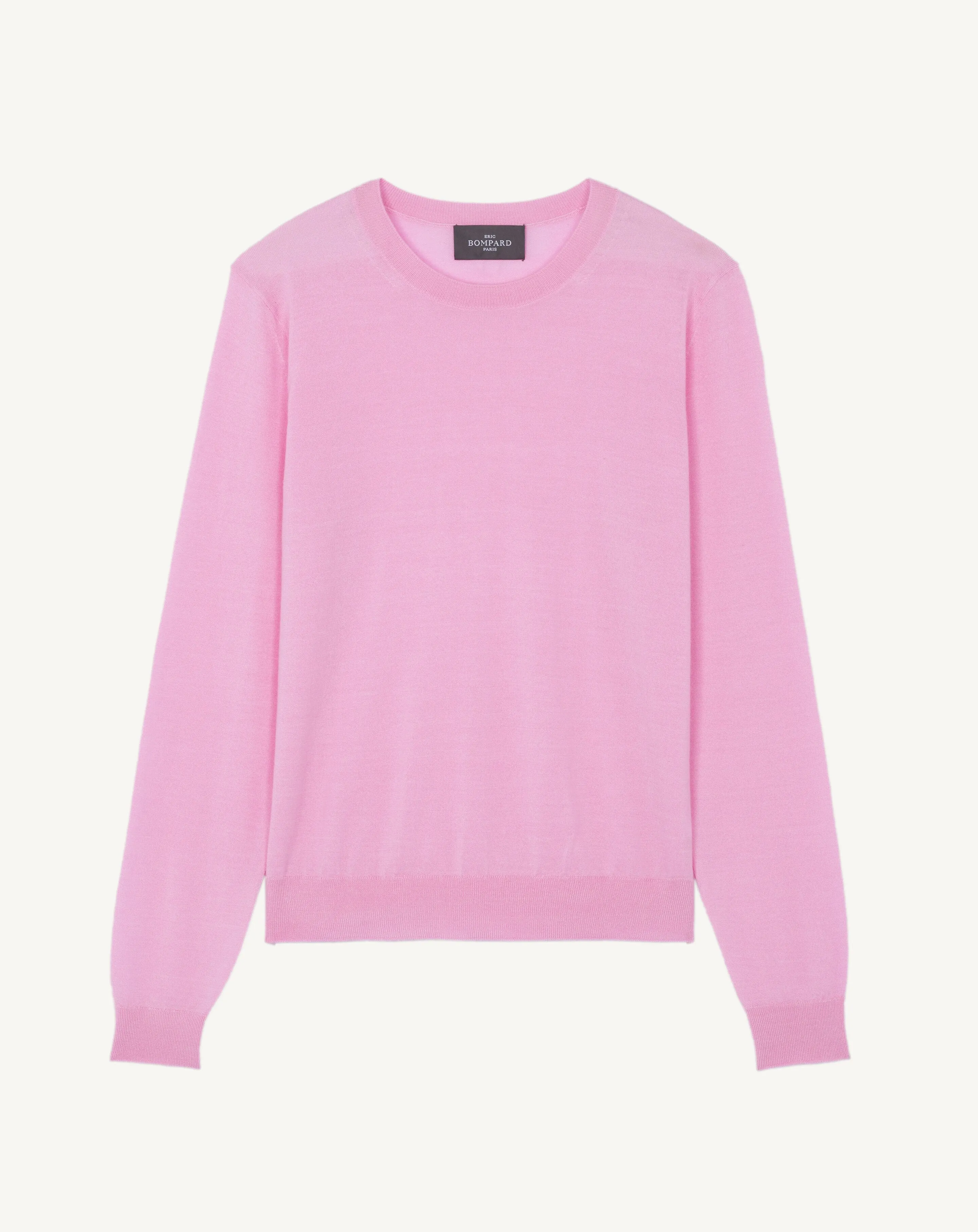 Extrafine round neck pullover Eric Bompard
