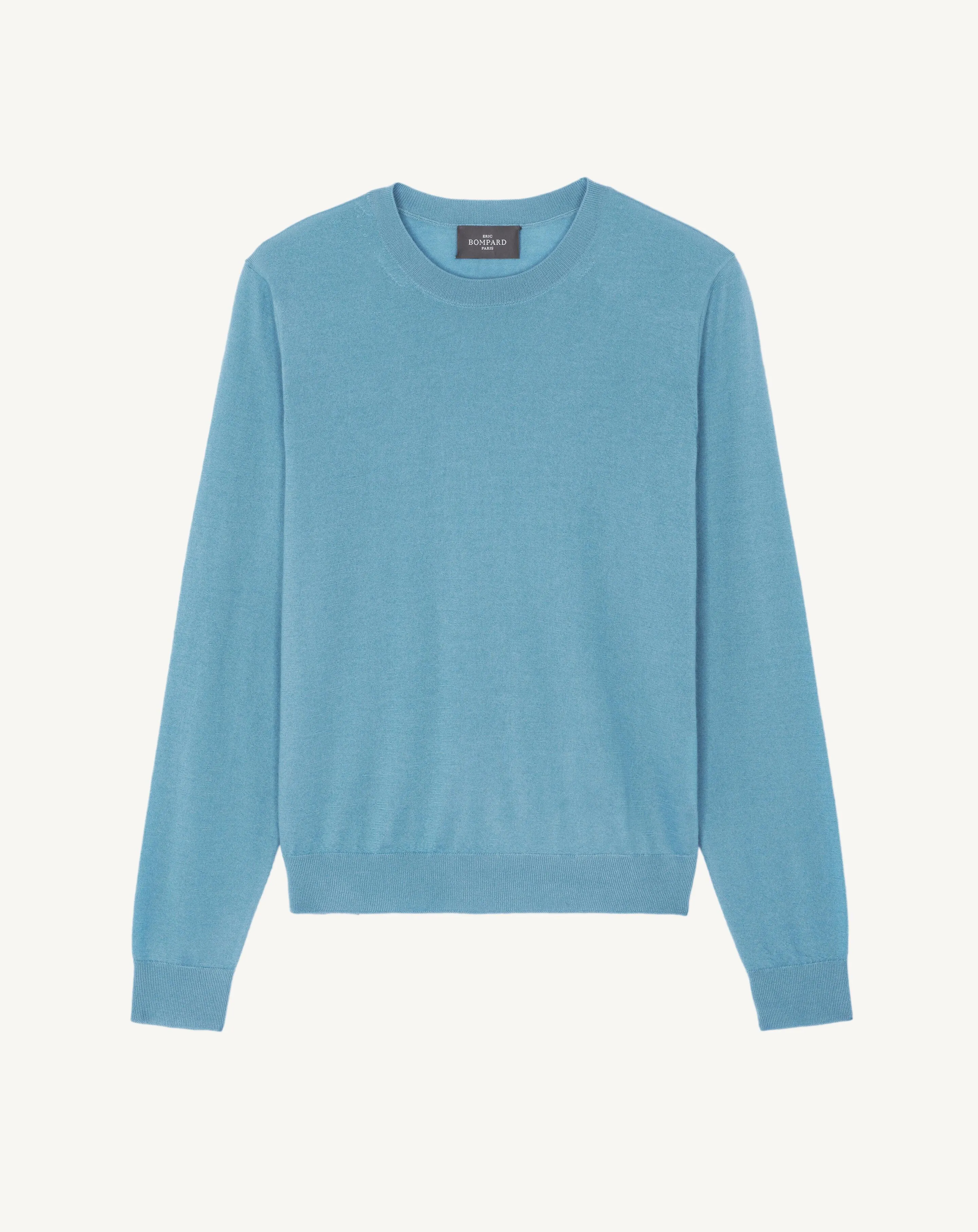 Extrafine round neck pullover Eric Bompard