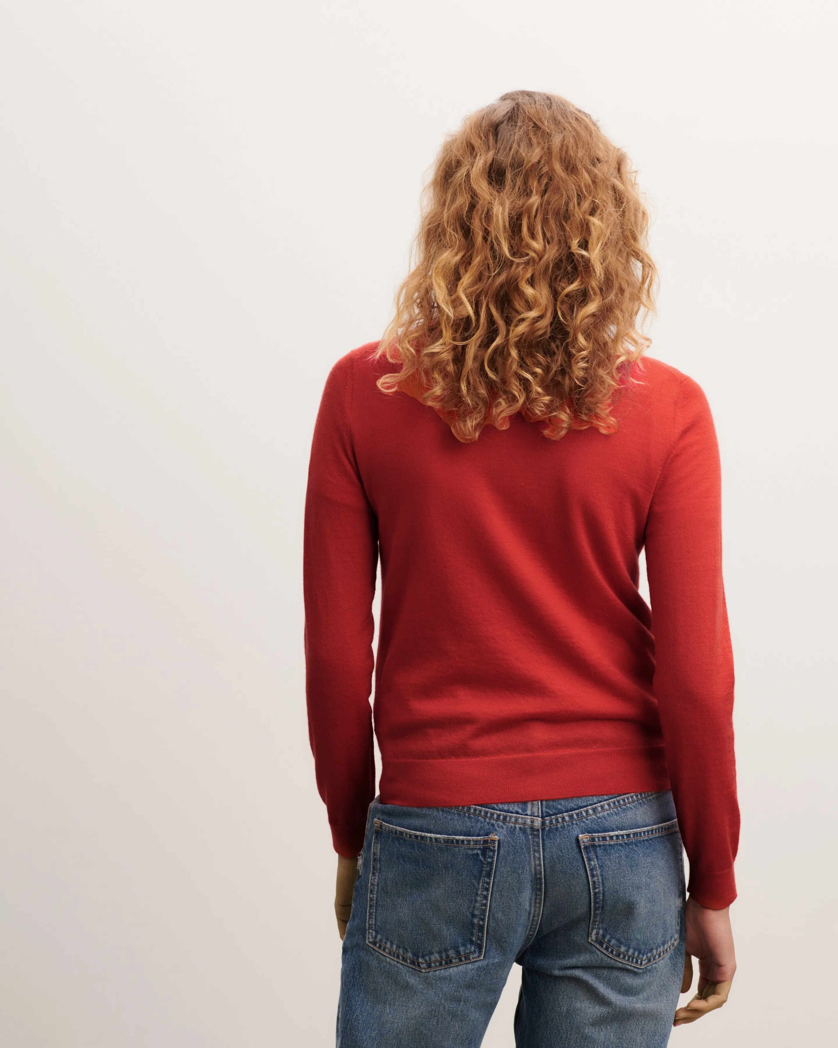 Extrafine round neck pullover Eric Bompard
