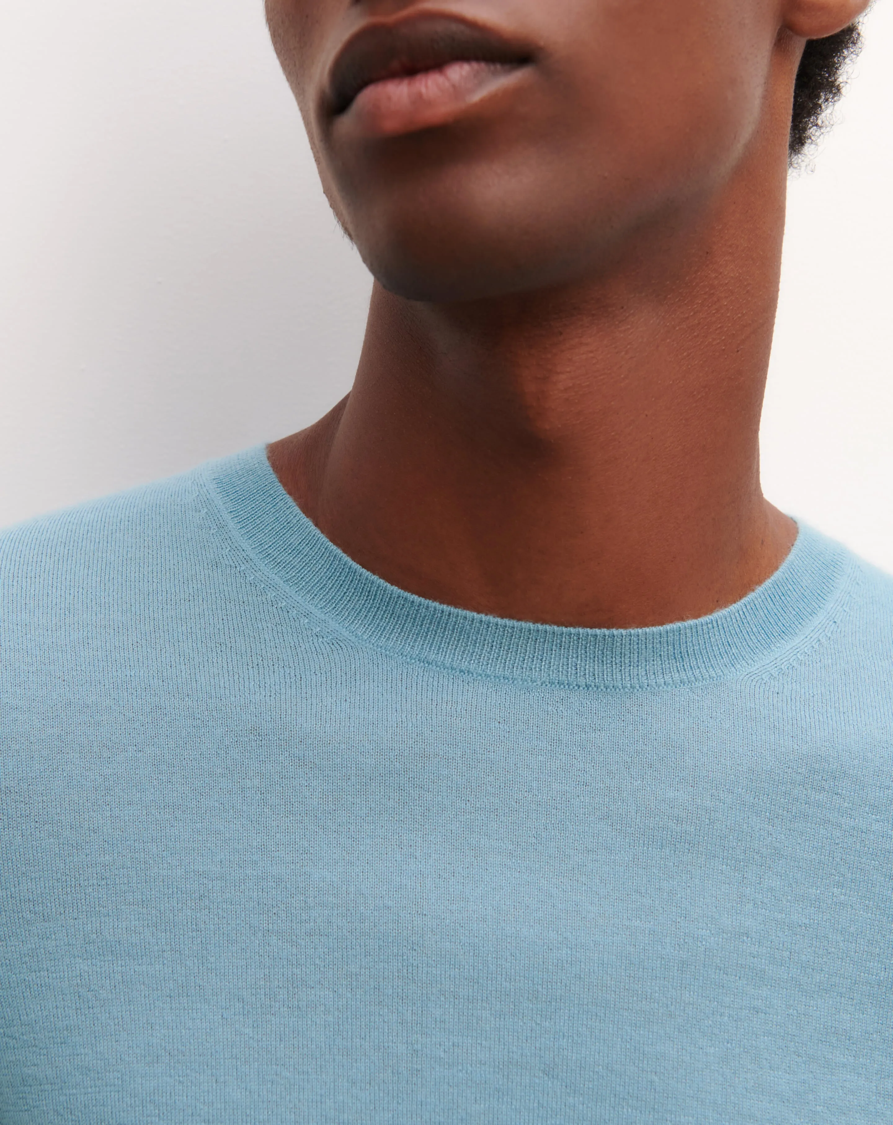 Extrafine round neck pullover Eric Bompard