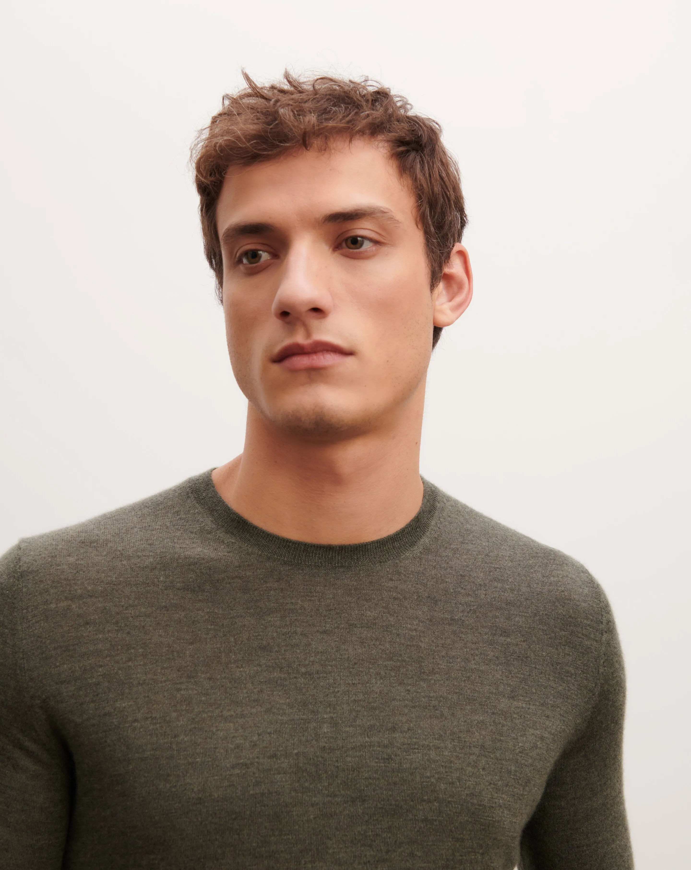 Extrafine round neck pullover Eric Bompard