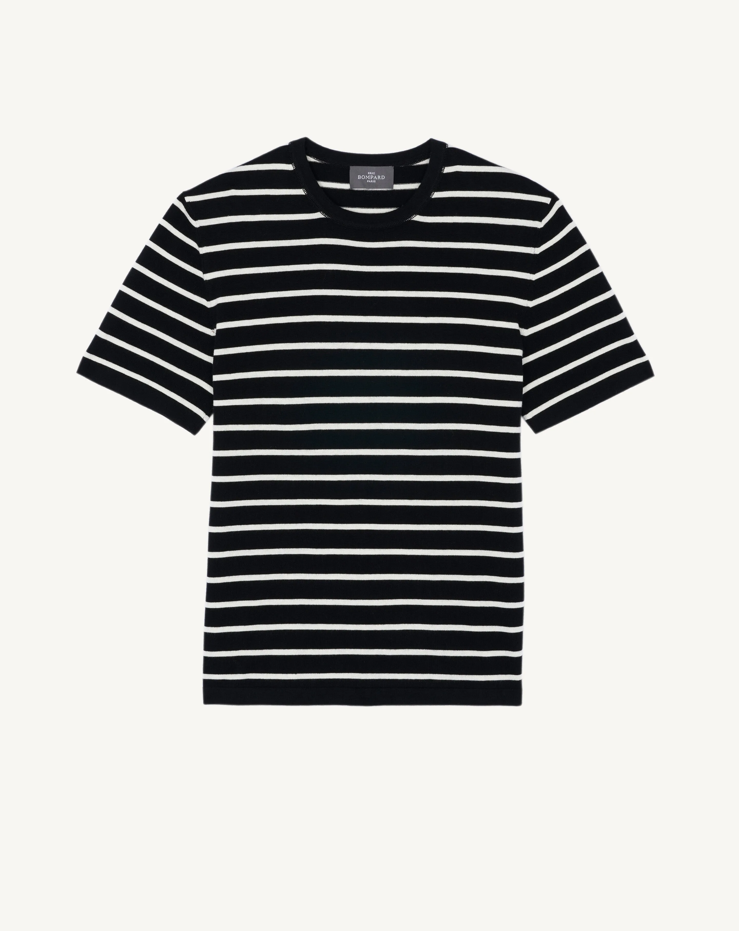 Extrafine striped T-shirt Eric Bompard
