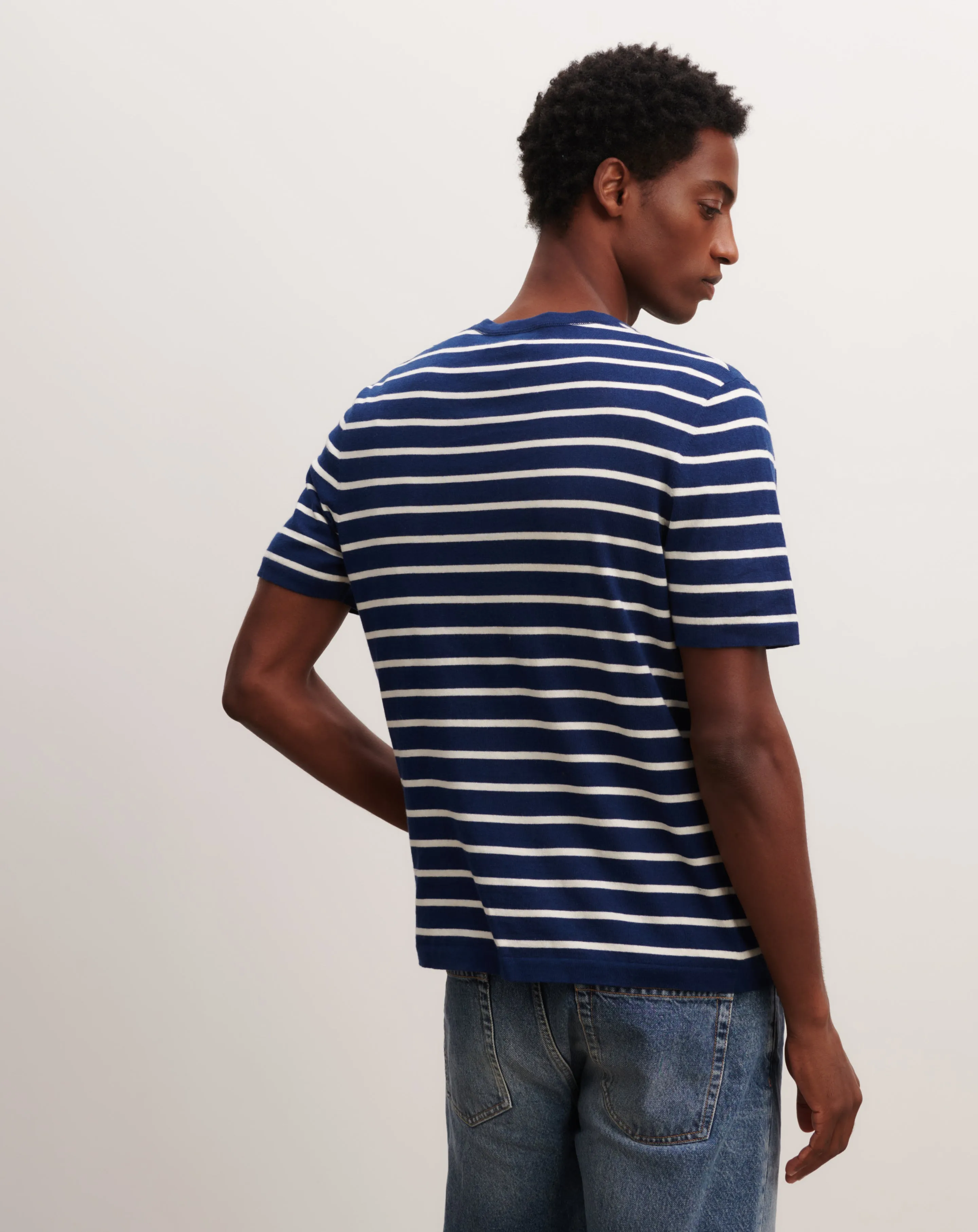 Extrafine striped T-shirt Eric Bompard