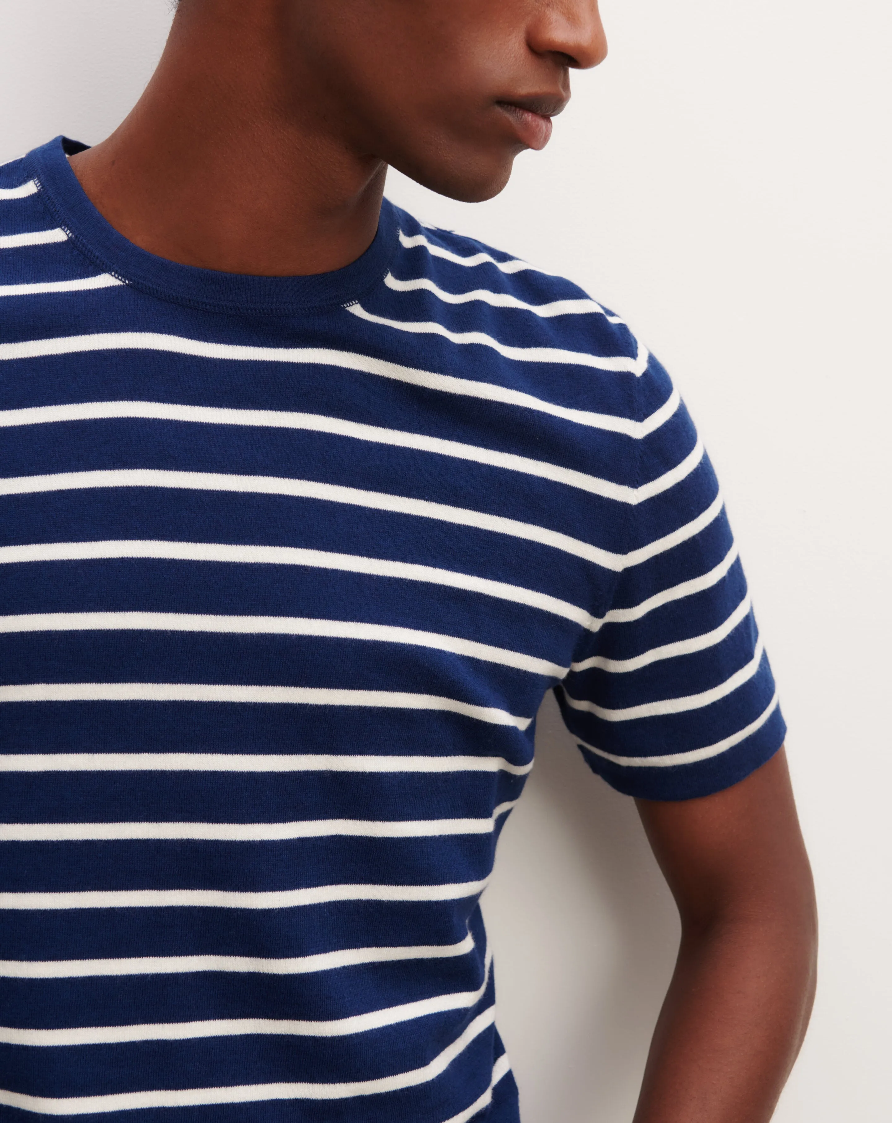 Extrafine striped T-shirt Eric Bompard