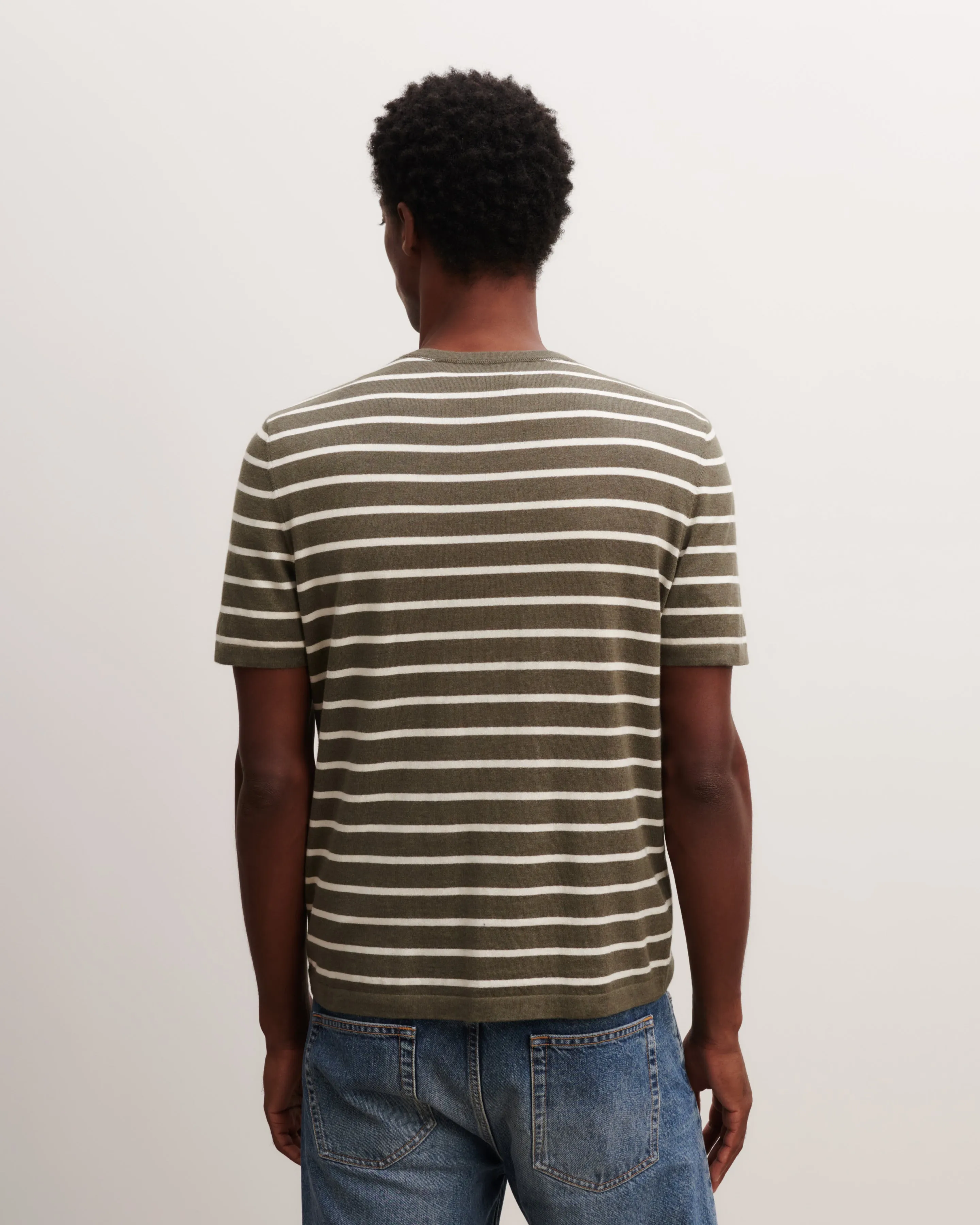 Extrafine striped T-shirt Eric Bompard