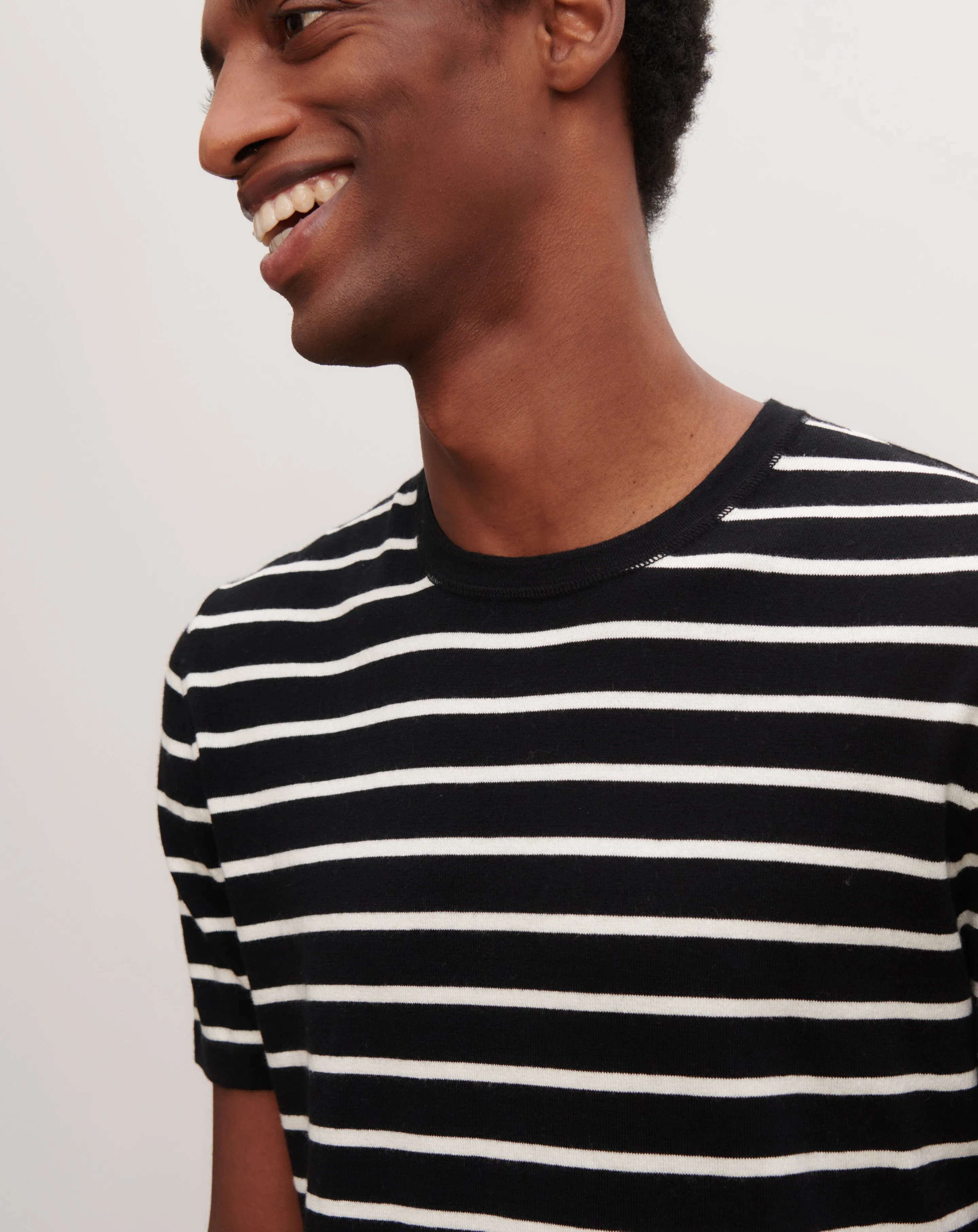 Extrafine striped T-shirt Eric Bompard