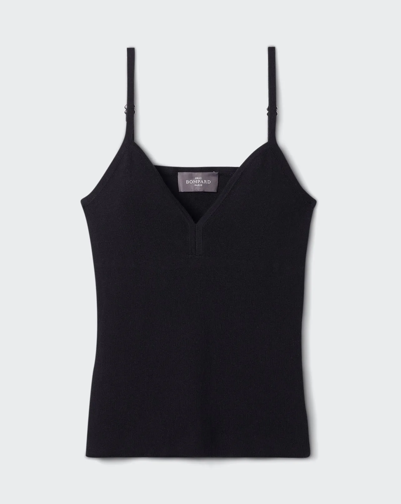 Extrafine tank top with thin straps Eric Bompard