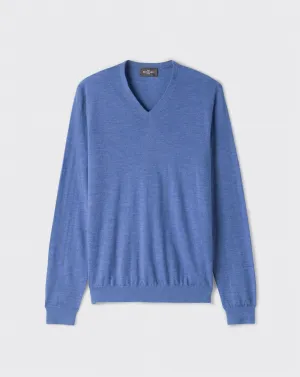 Extrafine V-neck pullover Eric Bompard