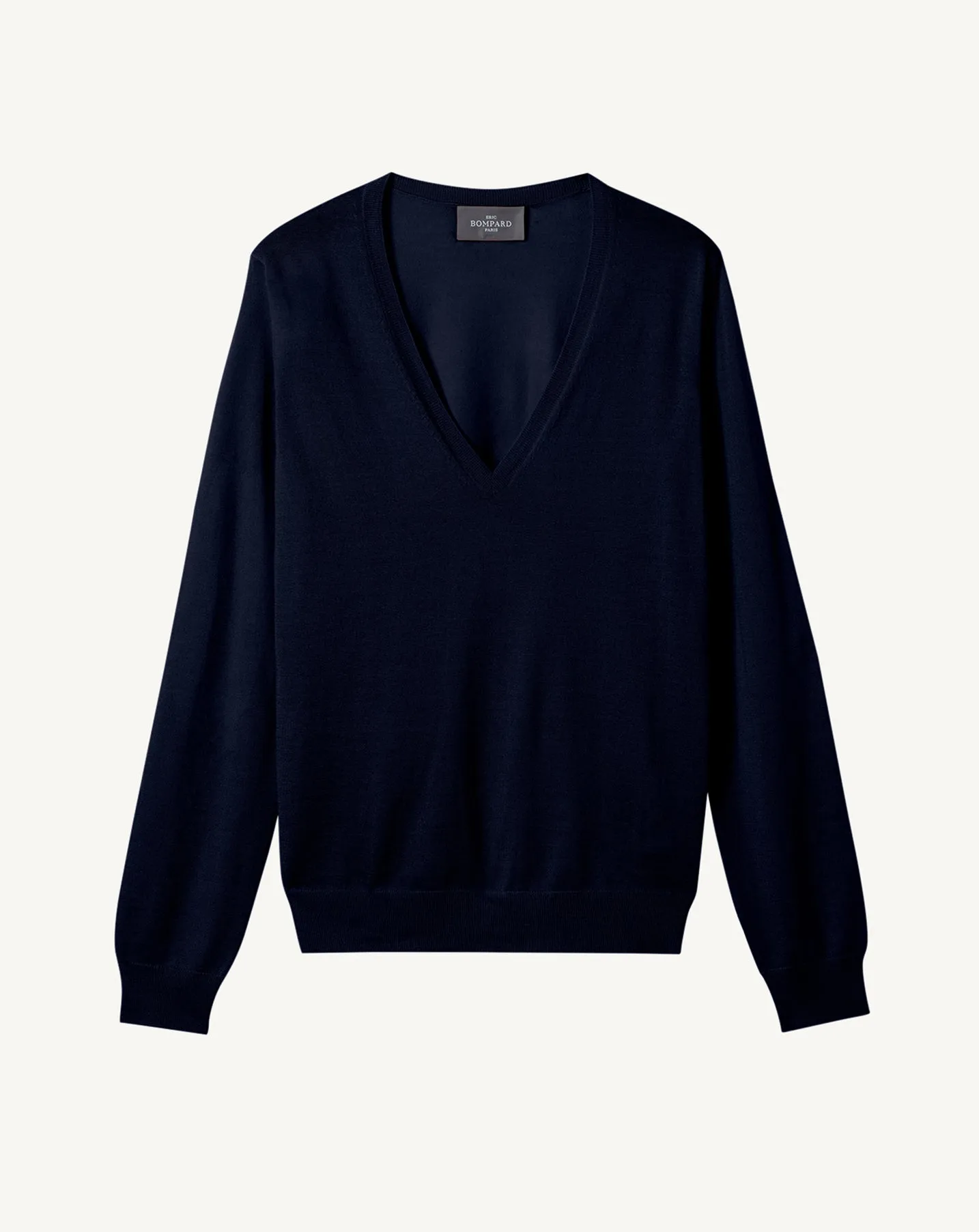 Extrafine V-neck pullover Eric Bompard