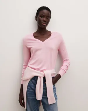 Extrafine V-neck pullover Eric Bompard