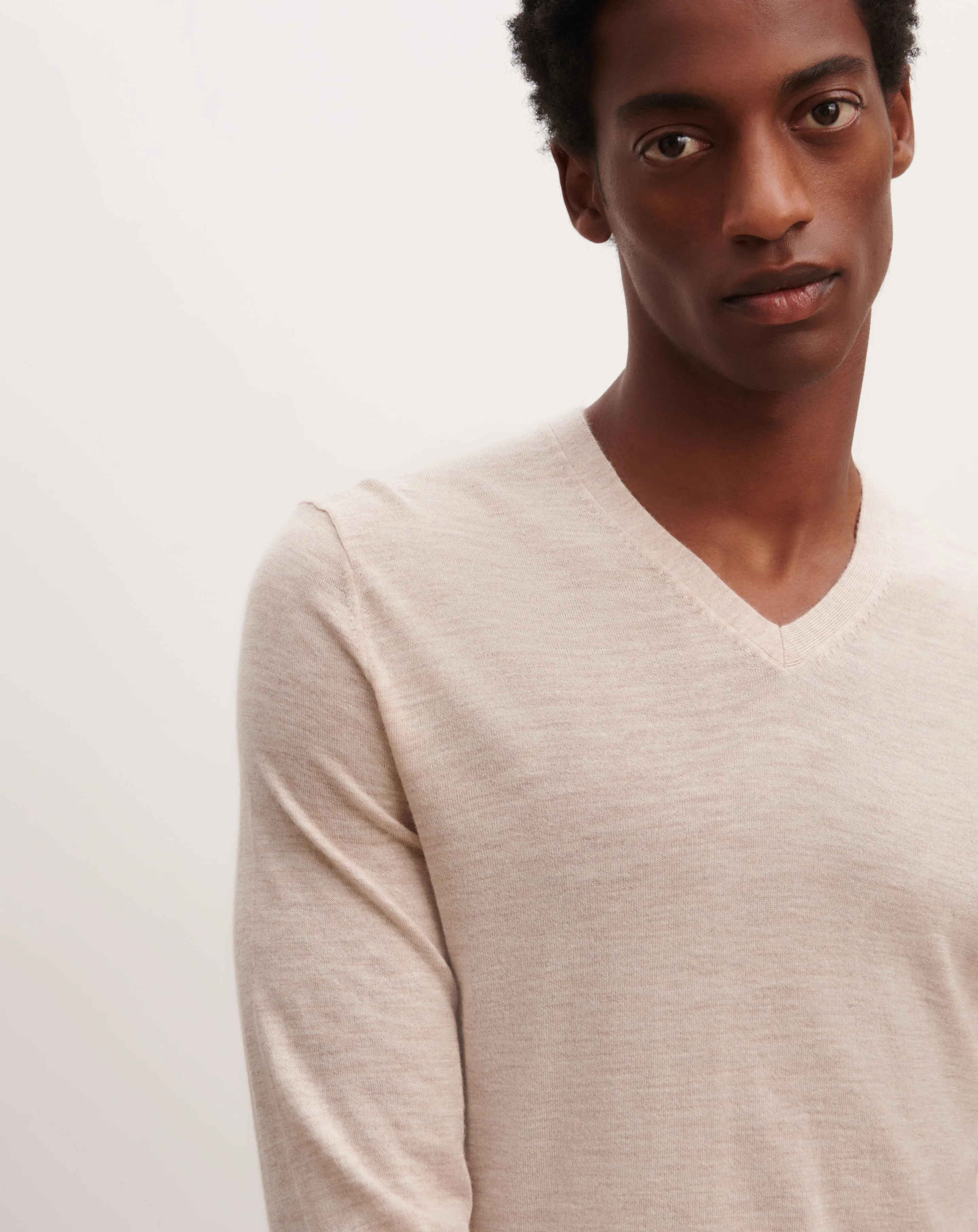 Extrafine V-neck pullover Eric Bompard